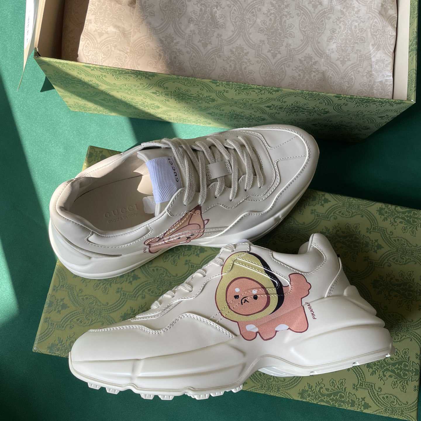 Gucci Rhyton Sneaker With Animal Print(upon uk size) - PerfectKickZ
