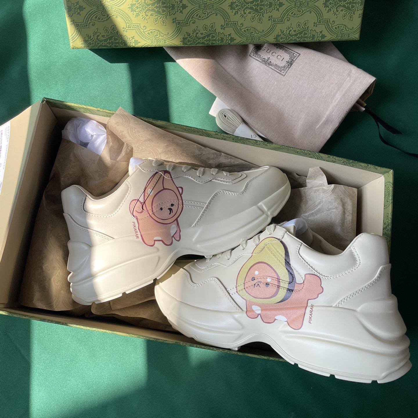 Gucci Rhyton Sneaker With Animal Print(upon uk size) - PerfectKickZ