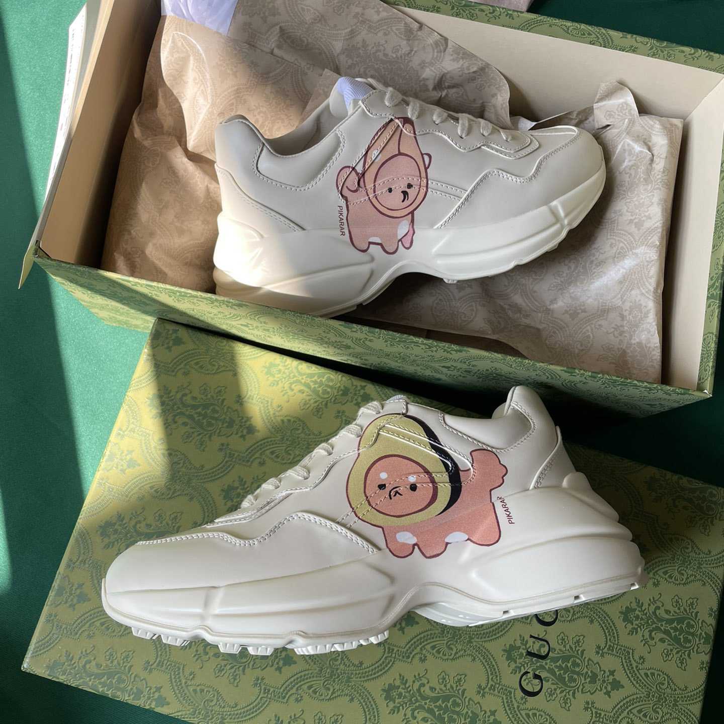 Gucci Rhyton Sneaker With Animal Print(upon uk size) - PerfectKickZ