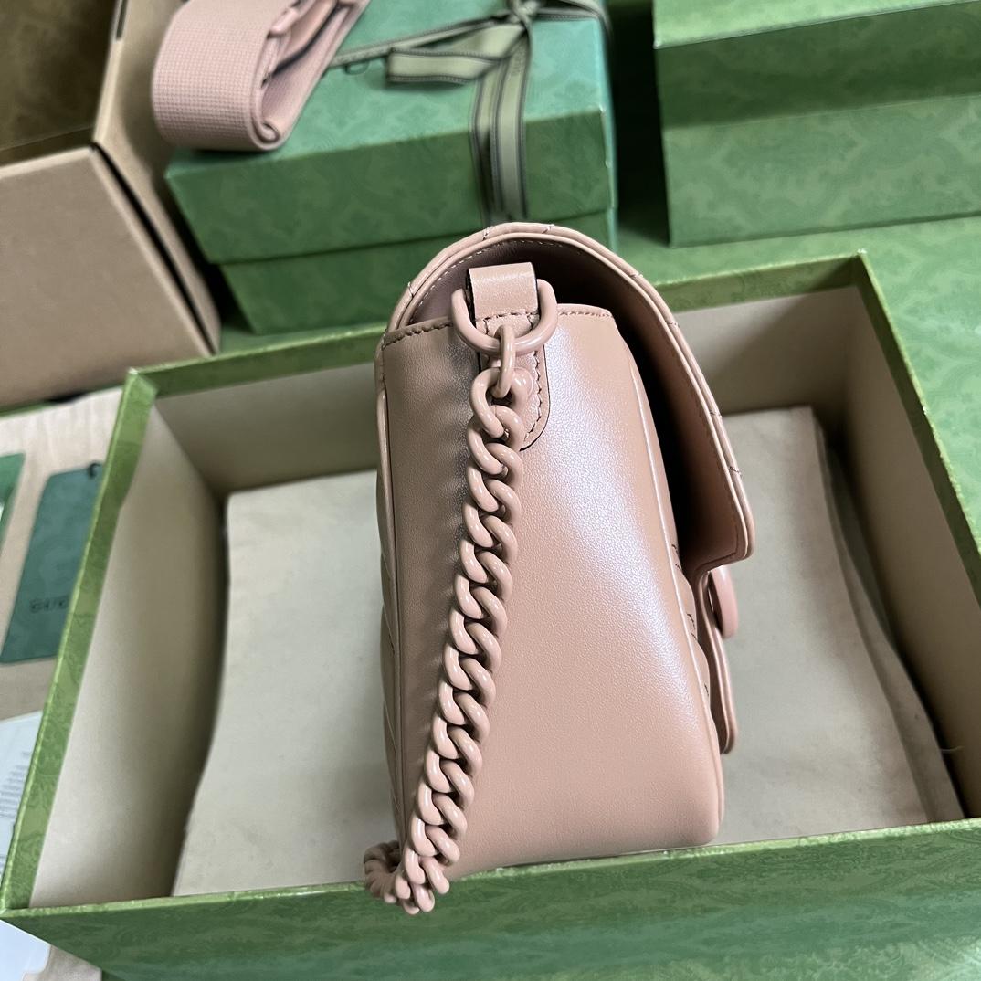 Gucci GG Marmont Matelasse Shoulder Bag  - PerfectKickZ