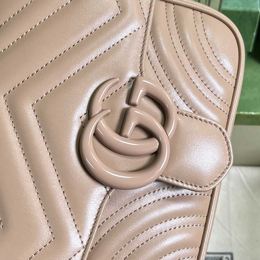 Gucci GG Marmont Matelasse Shoulder Bag  - PerfectKickZ
