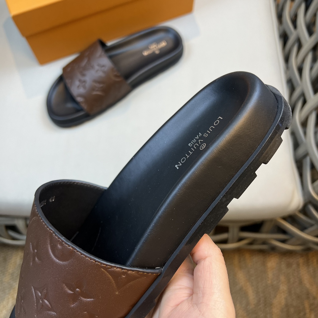 Louis Vuitton Monogram Sandals - PerfectKickZ