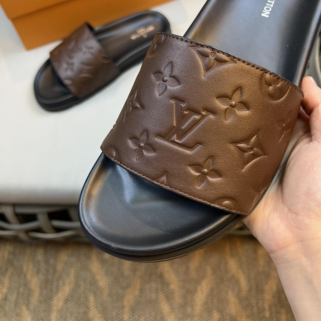 Louis Vuitton Monogram Sandals - PerfectKickZ