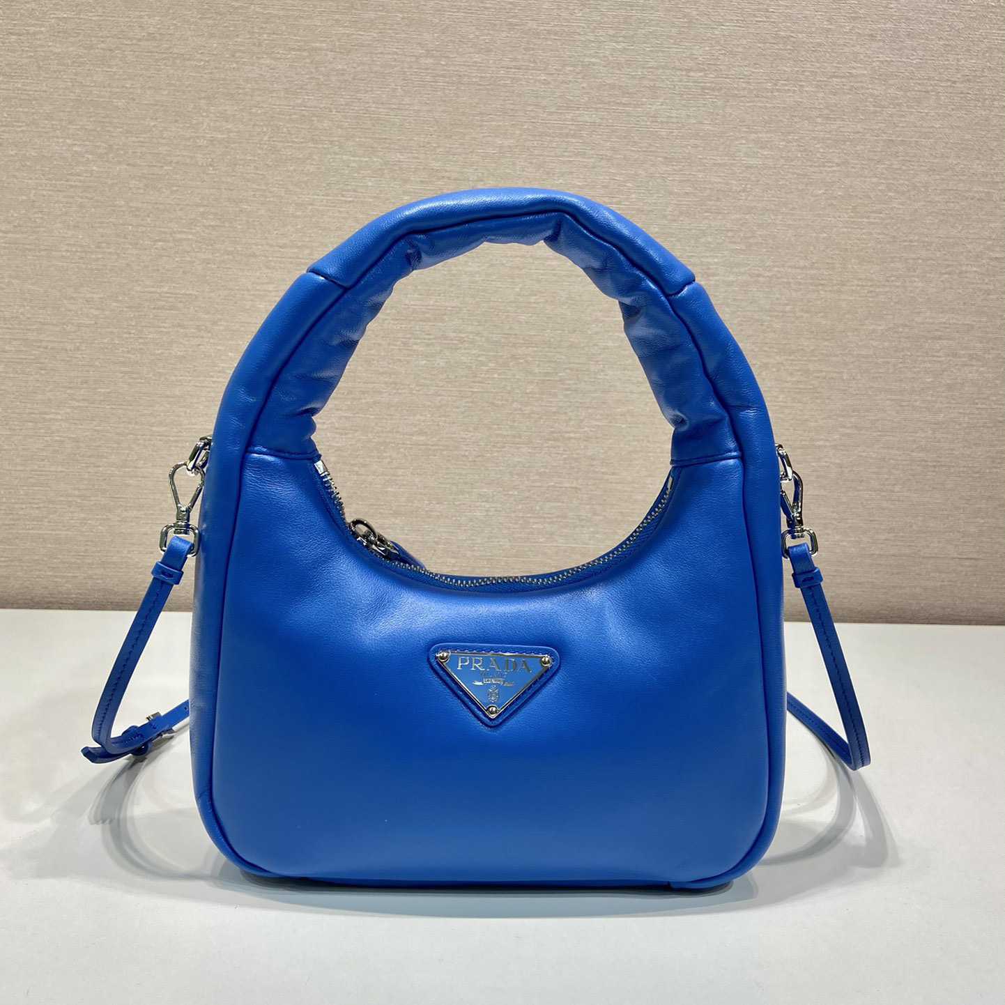 Prada Soft Padded Nappa Leather Mini-Bag - PerfectKickZ
