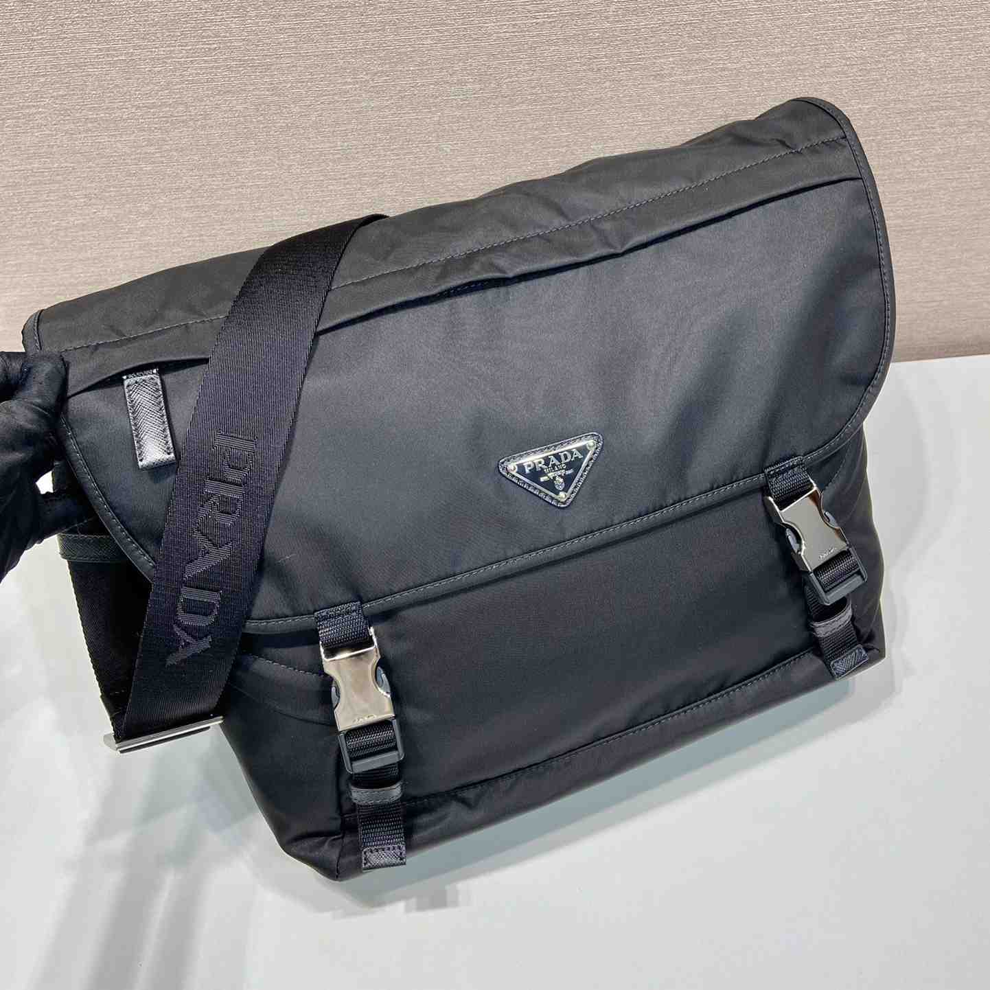 Prada Re-Nylon And Saffiano Shoulder Bag - PerfectKickZ