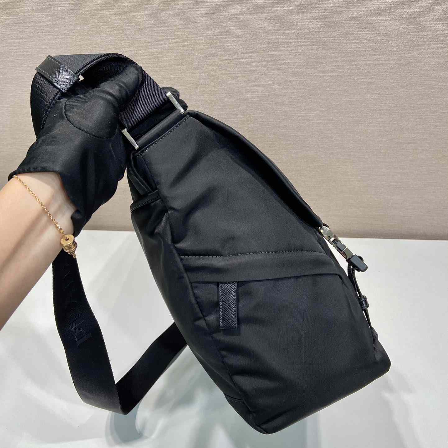 Prada Re-Nylon And Saffiano Shoulder Bag - PerfectKickZ