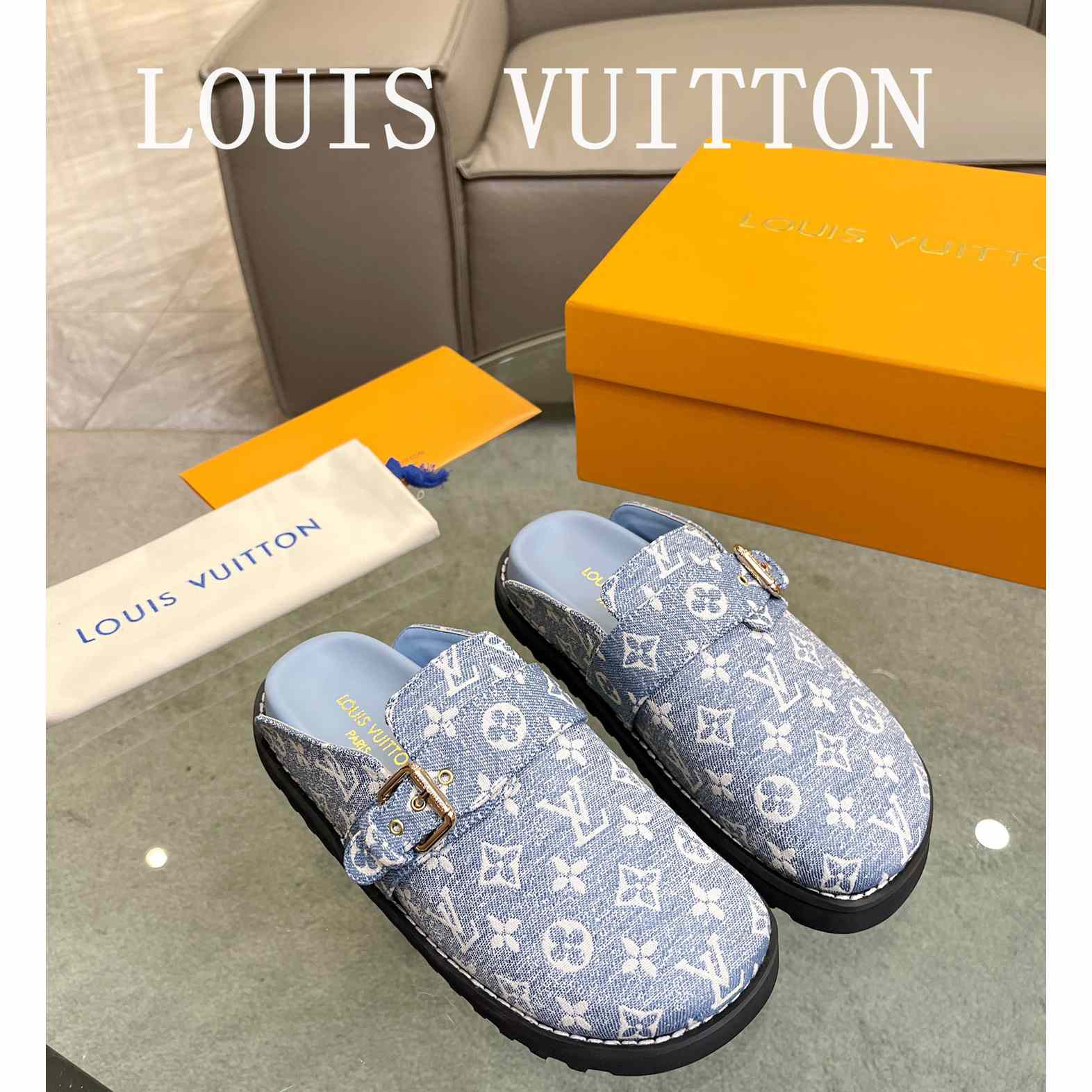 Louis Vuitton Lv Cosy Flat Comfort Clog         1AB3PD - PerfectKickZ