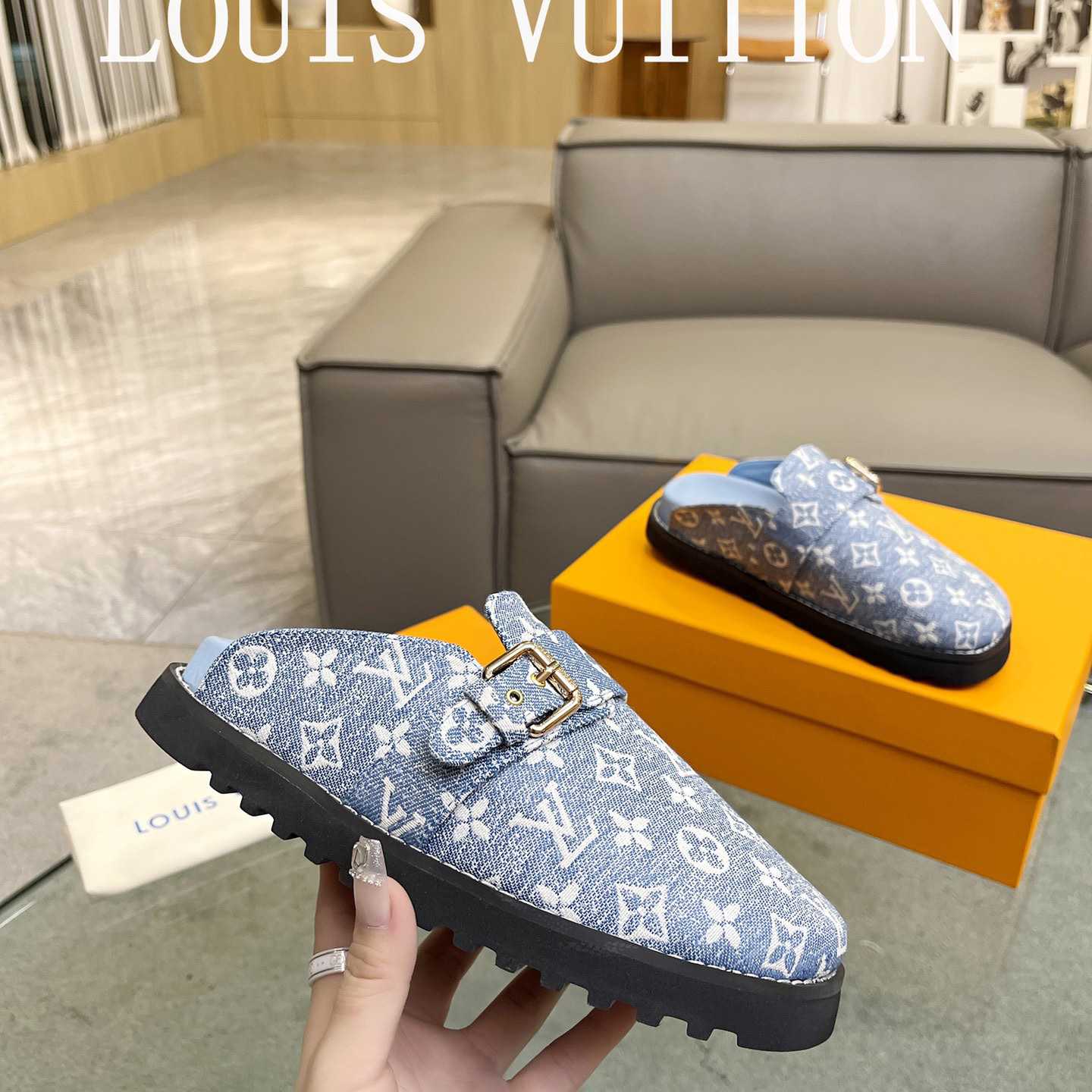 Louis Vuitton Lv Cosy Flat Comfort Clog         1AB3PD - PerfectKickZ