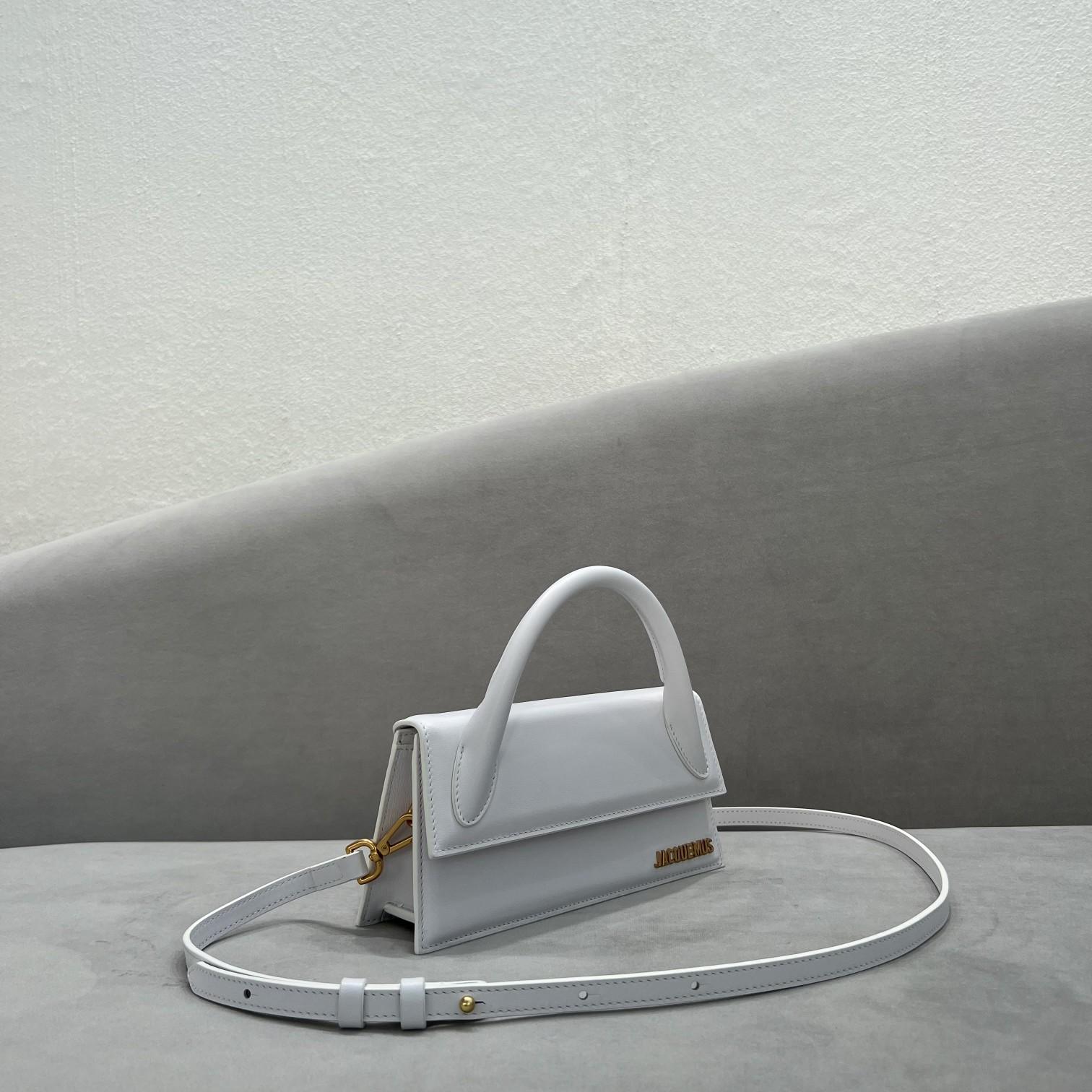 Jacquemus Le Chiquito Long Leather Handbag - PerfectKickZ