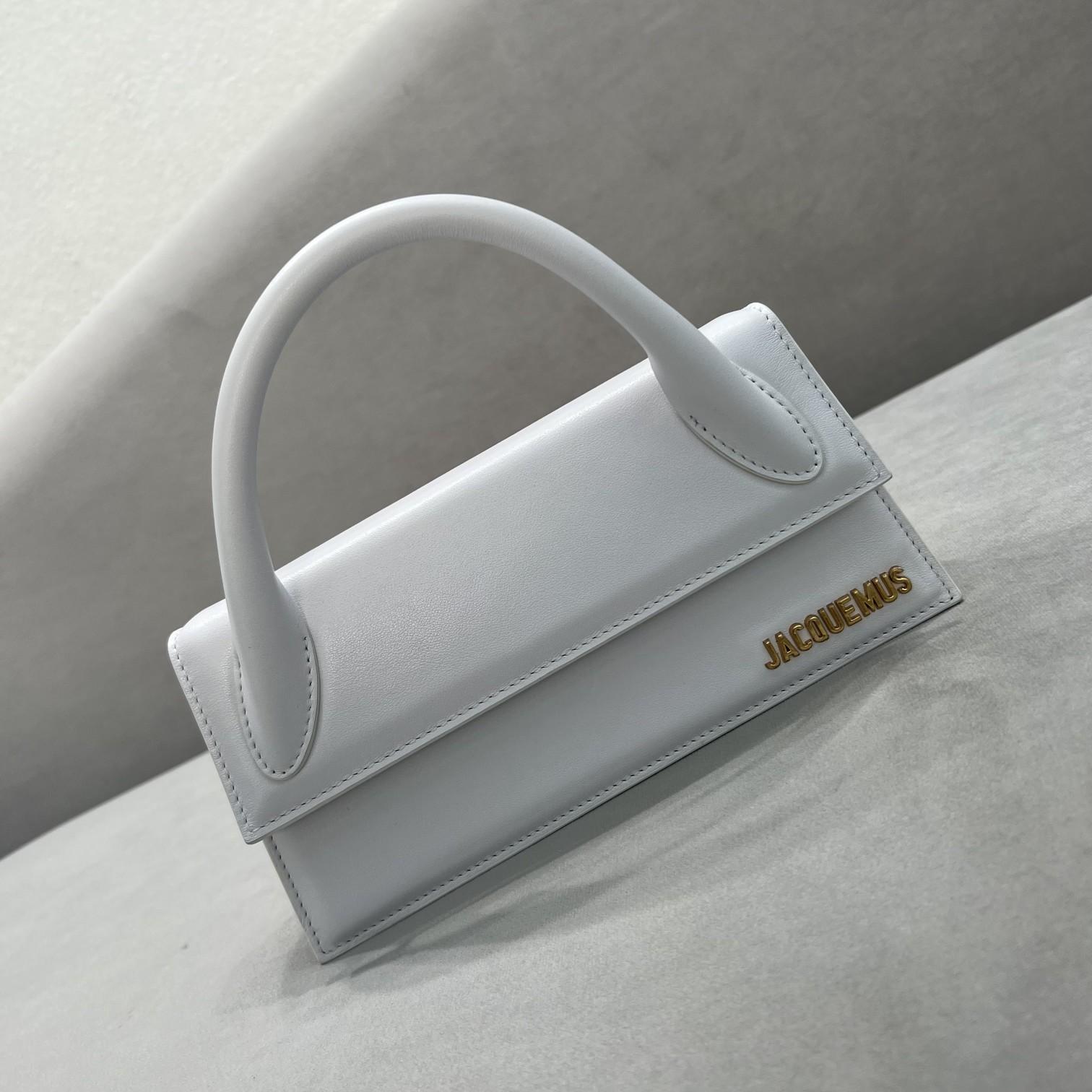 Jacquemus Le Chiquito Long Leather Handbag - PerfectKickZ
