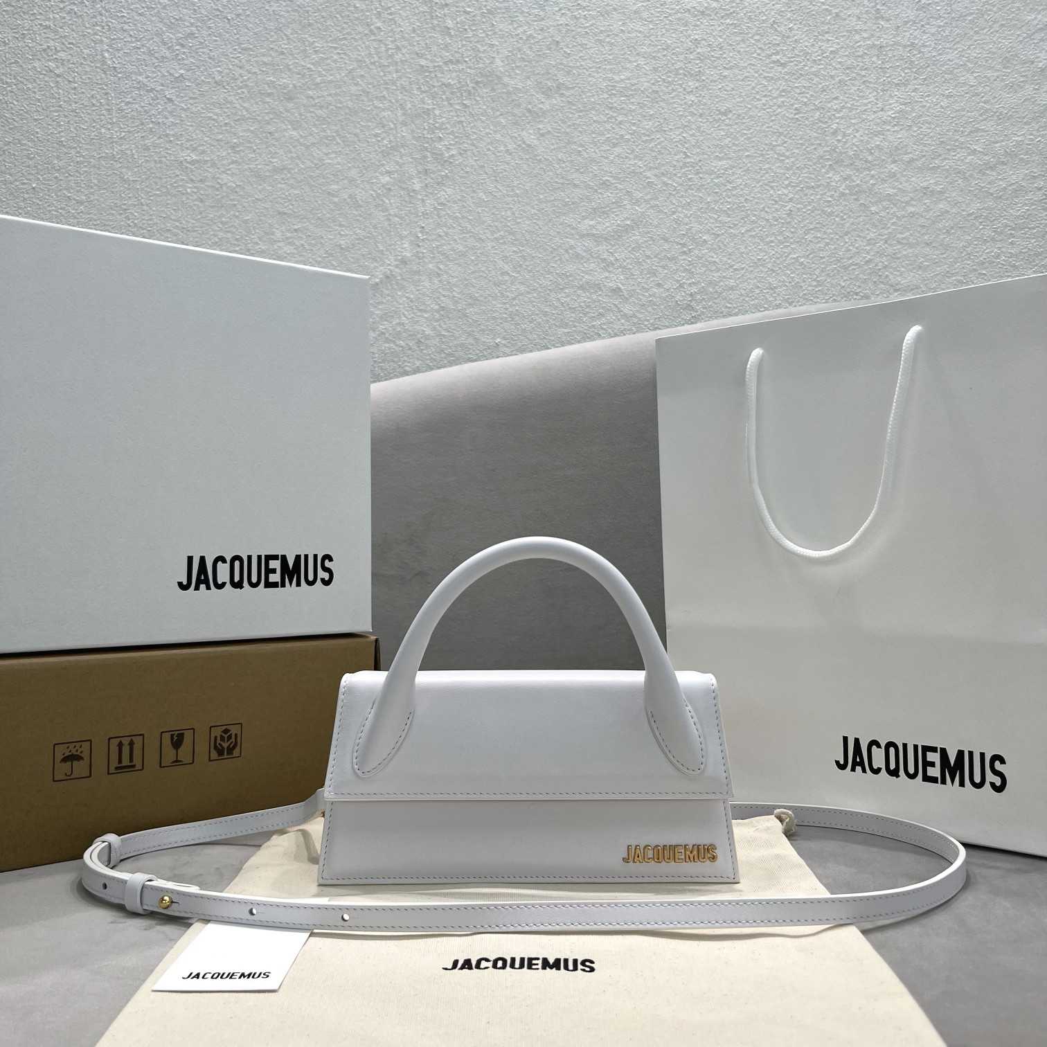 Jacquemus Le Chiquito Long Leather Handbag - PerfectKickZ