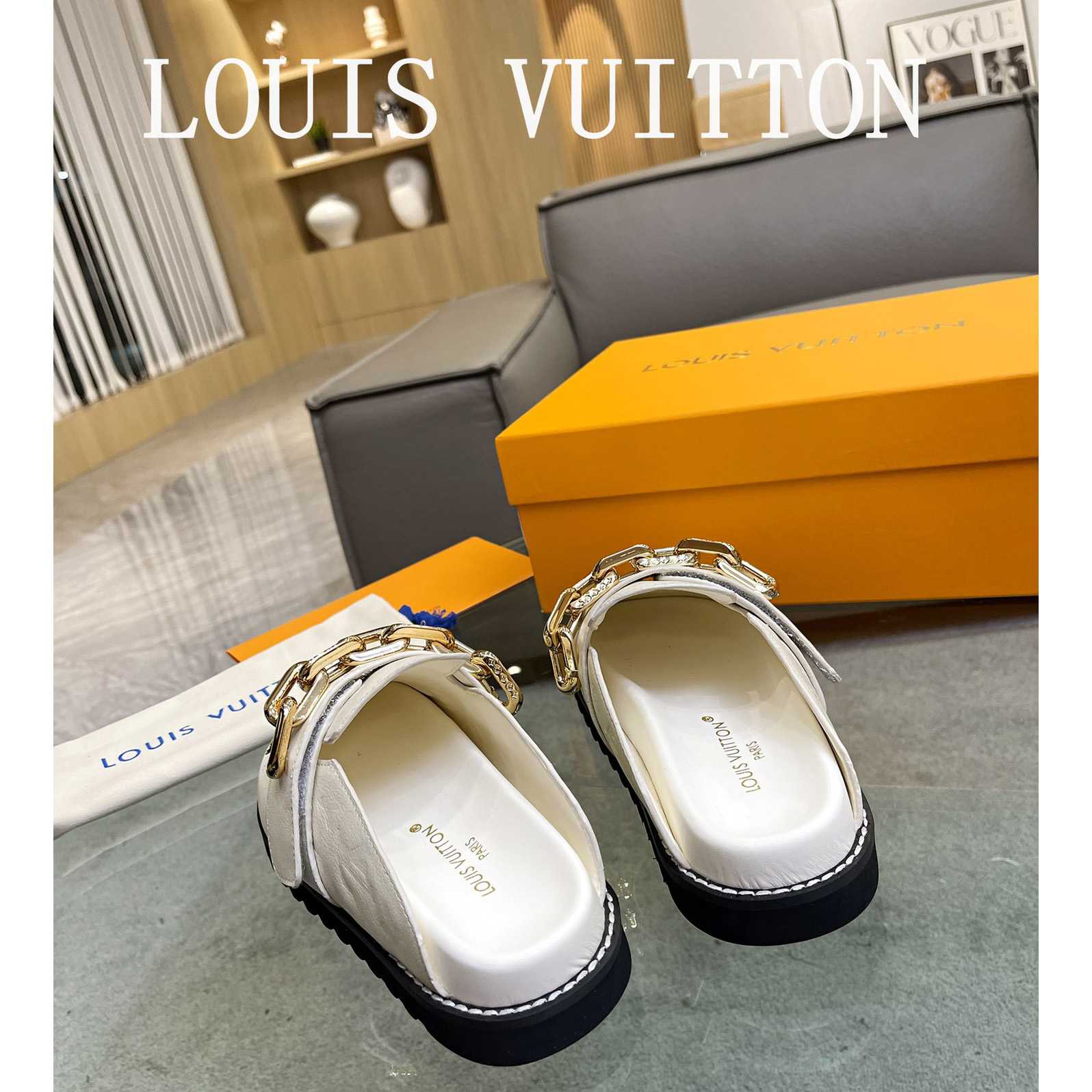 Louis Vuitton Lv Cosy Flat Comfort Clog         - PerfectKickZ
