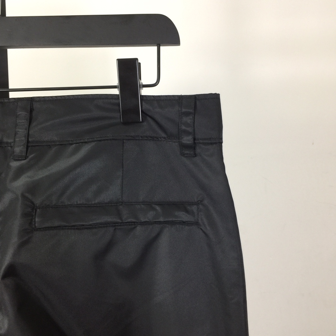 Prada Black Re-Nylon Cargo Pants - 