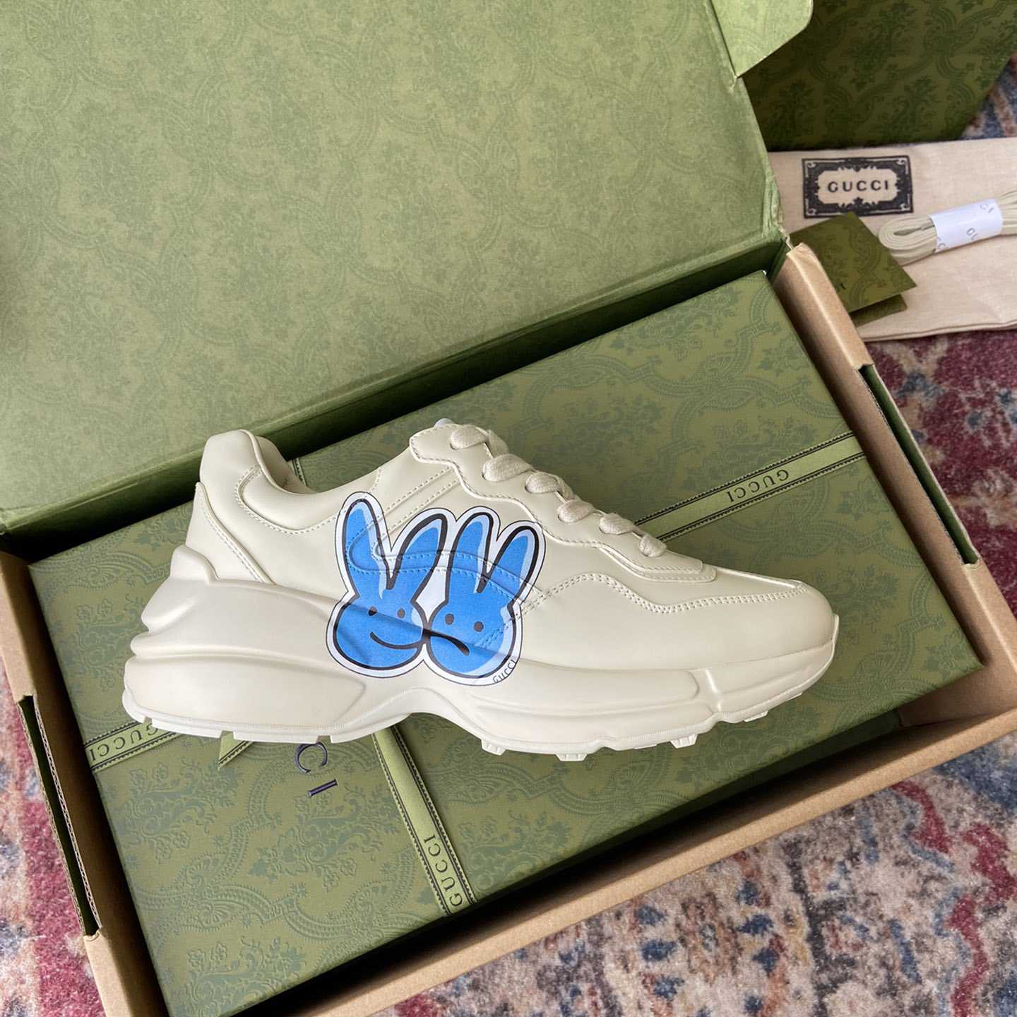 Gucci Rhyton Sneakers(upon uk size) - PerfectKickZ