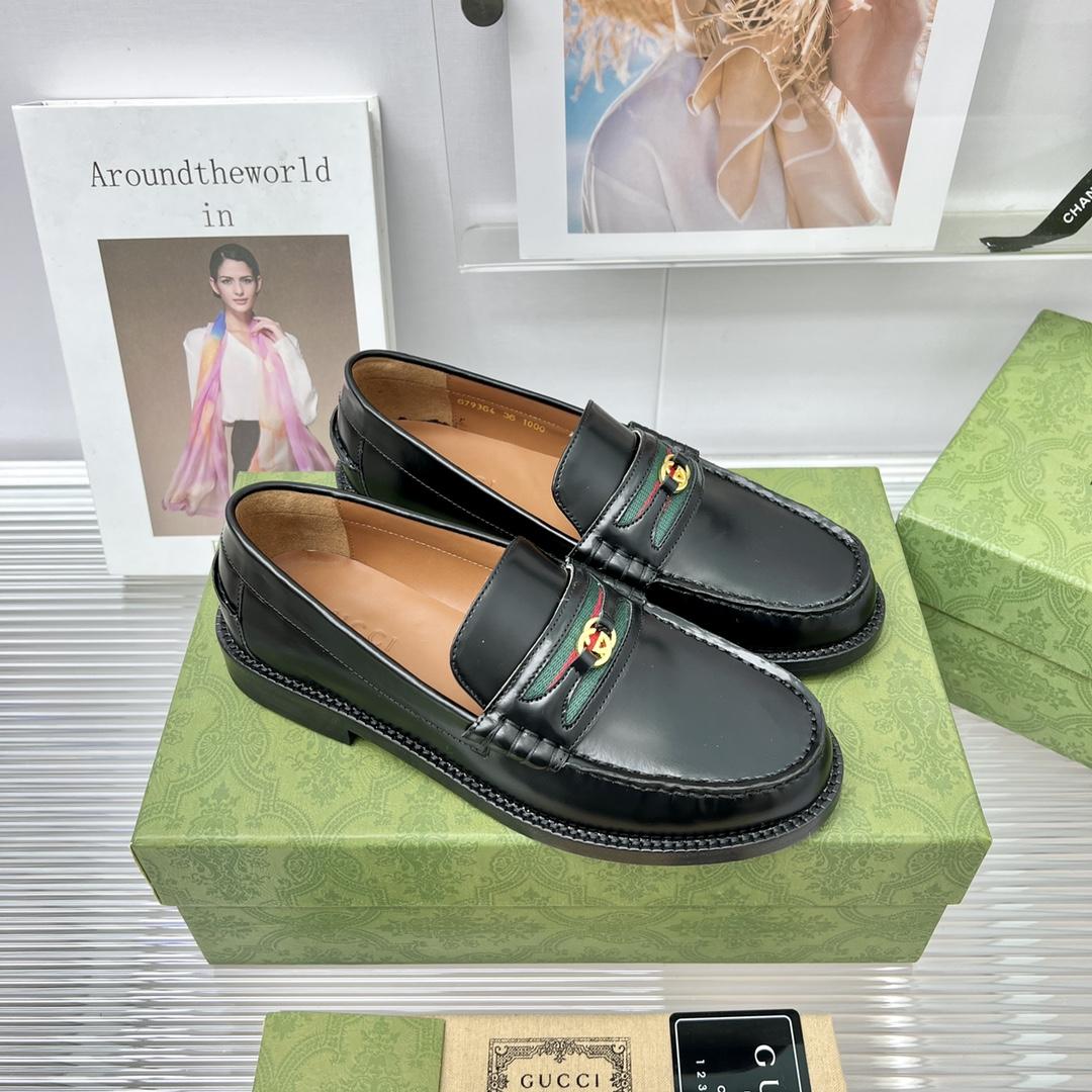 Gucci Loafer With Interlocking G - PerfectKickZ