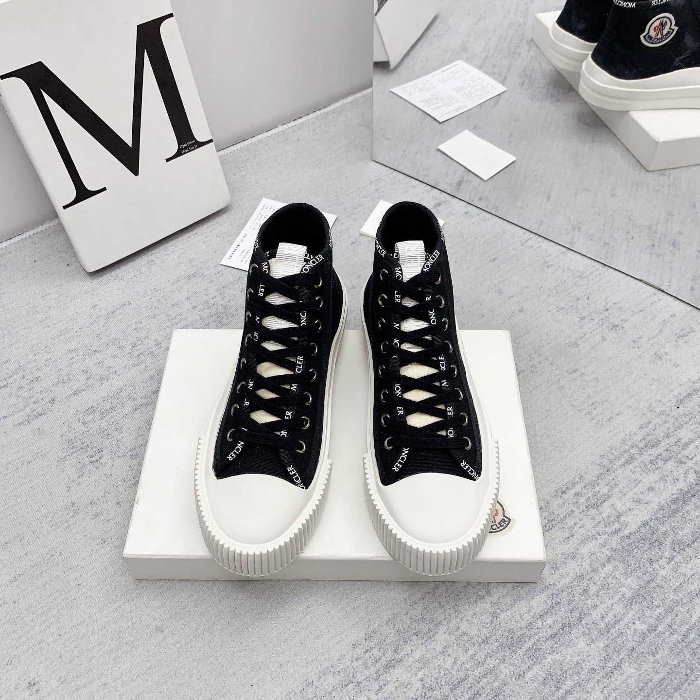 Moncler Black Lissex Sneakers - PerfectKickZ
