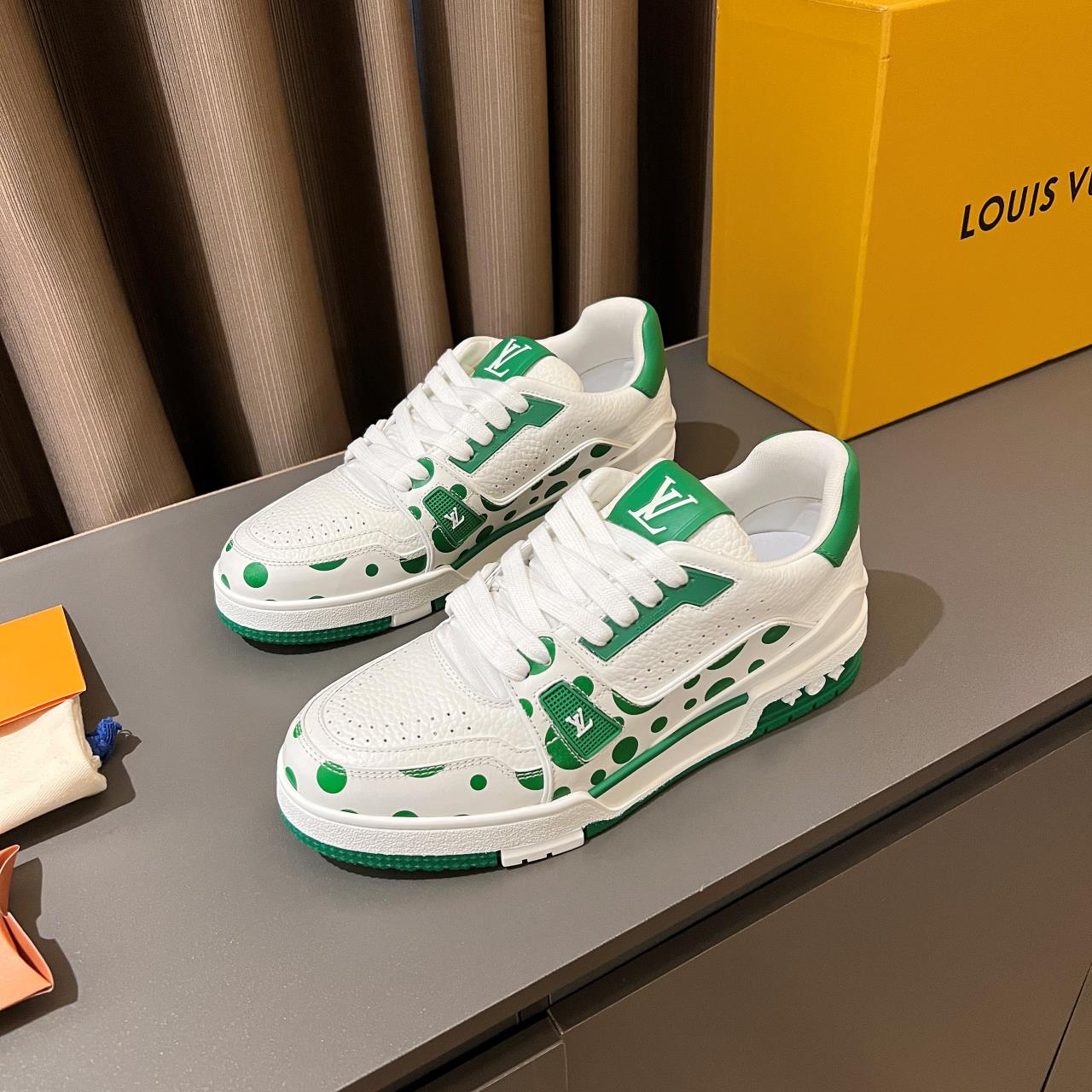 Louis Vuitton LV x YK LV Trainer Sneaker(upon uk size)   - PerfectKickZ