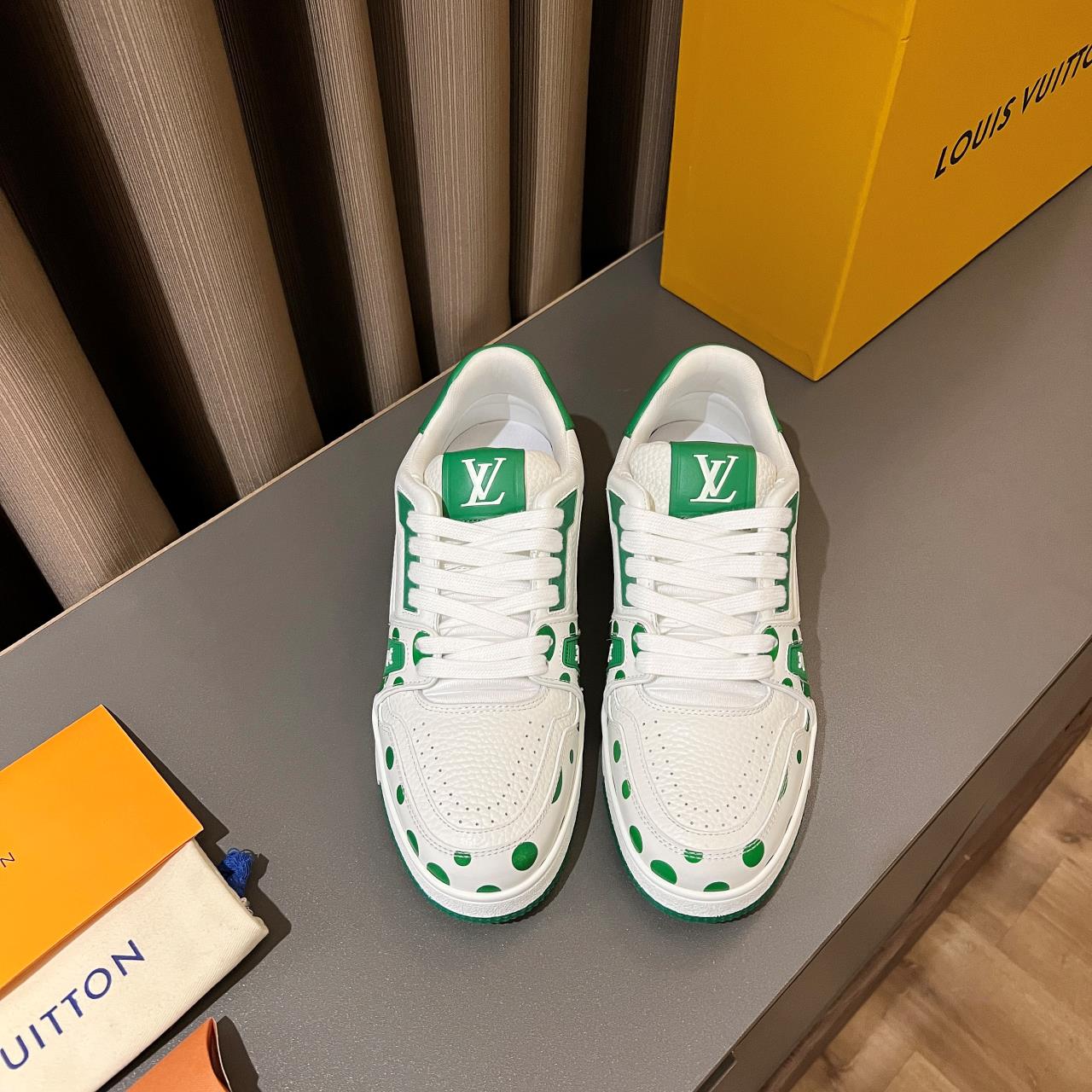 Louis Vuitton LV x YK LV Trainer Sneaker(upon uk size)   - PerfectKickZ