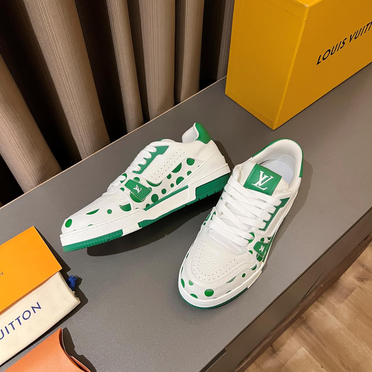 Louis Vuitton LV x YK LV Trainer Sneaker(upon uk size)   - PerfectKickZ