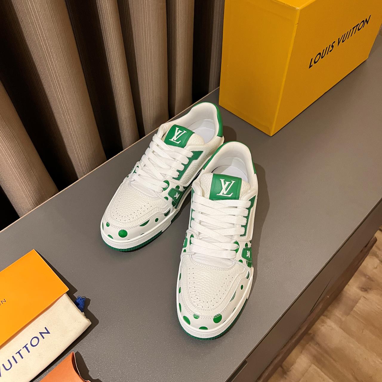 Louis Vuitton LV x YK LV Trainer Sneaker(upon uk size)   - PerfectKickZ
