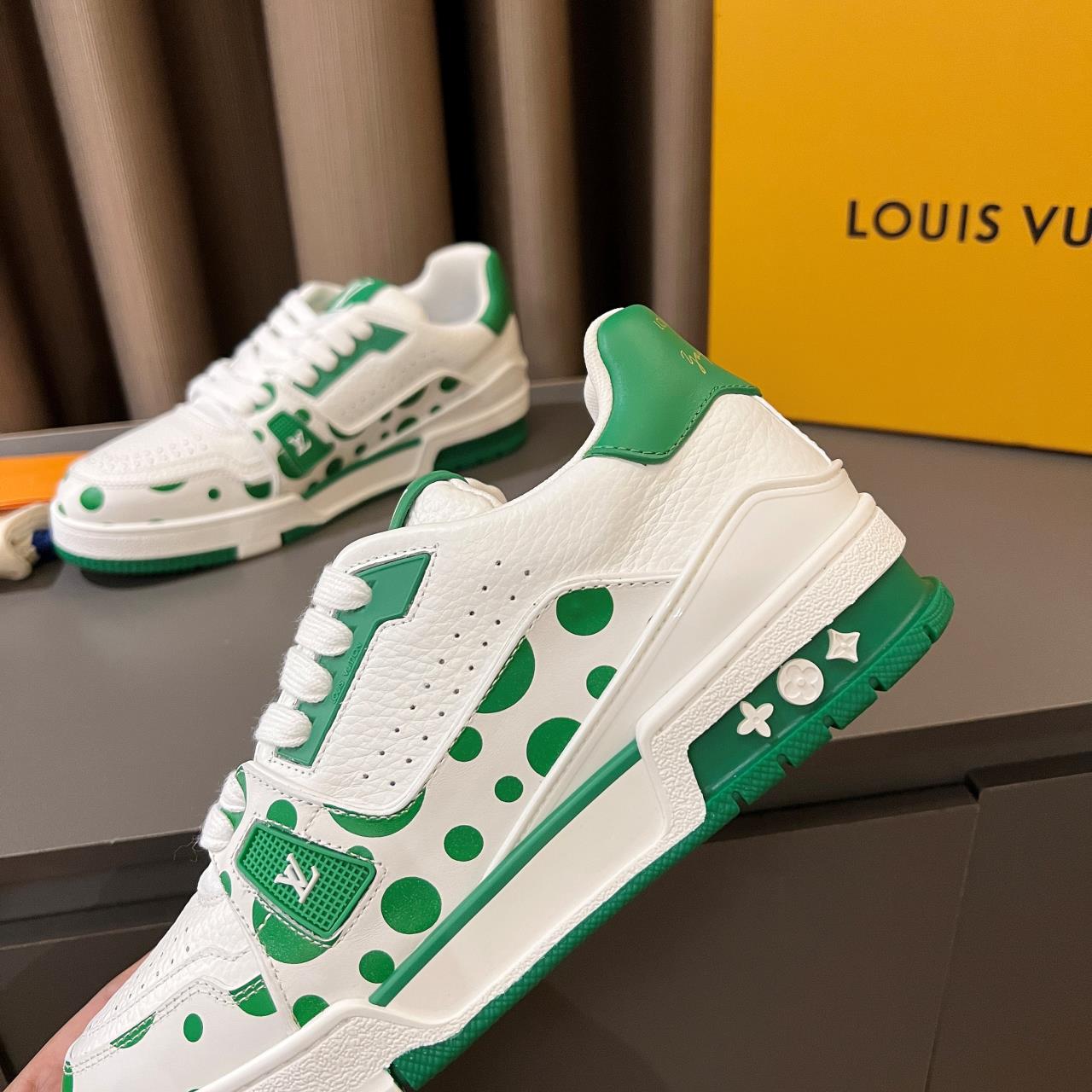 Louis Vuitton LV x YK LV Trainer Sneaker(upon uk size)   - PerfectKickZ