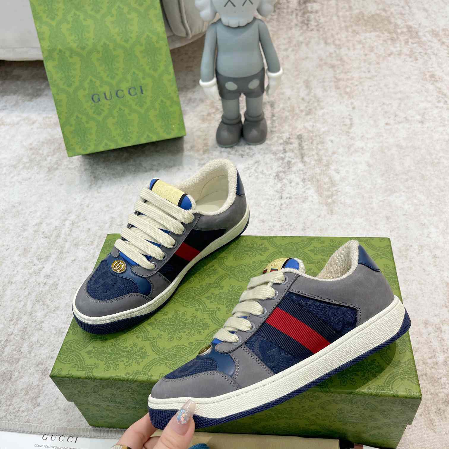 Gucci GG Screener Sneaker (upon uk size) - PerfectKickZ