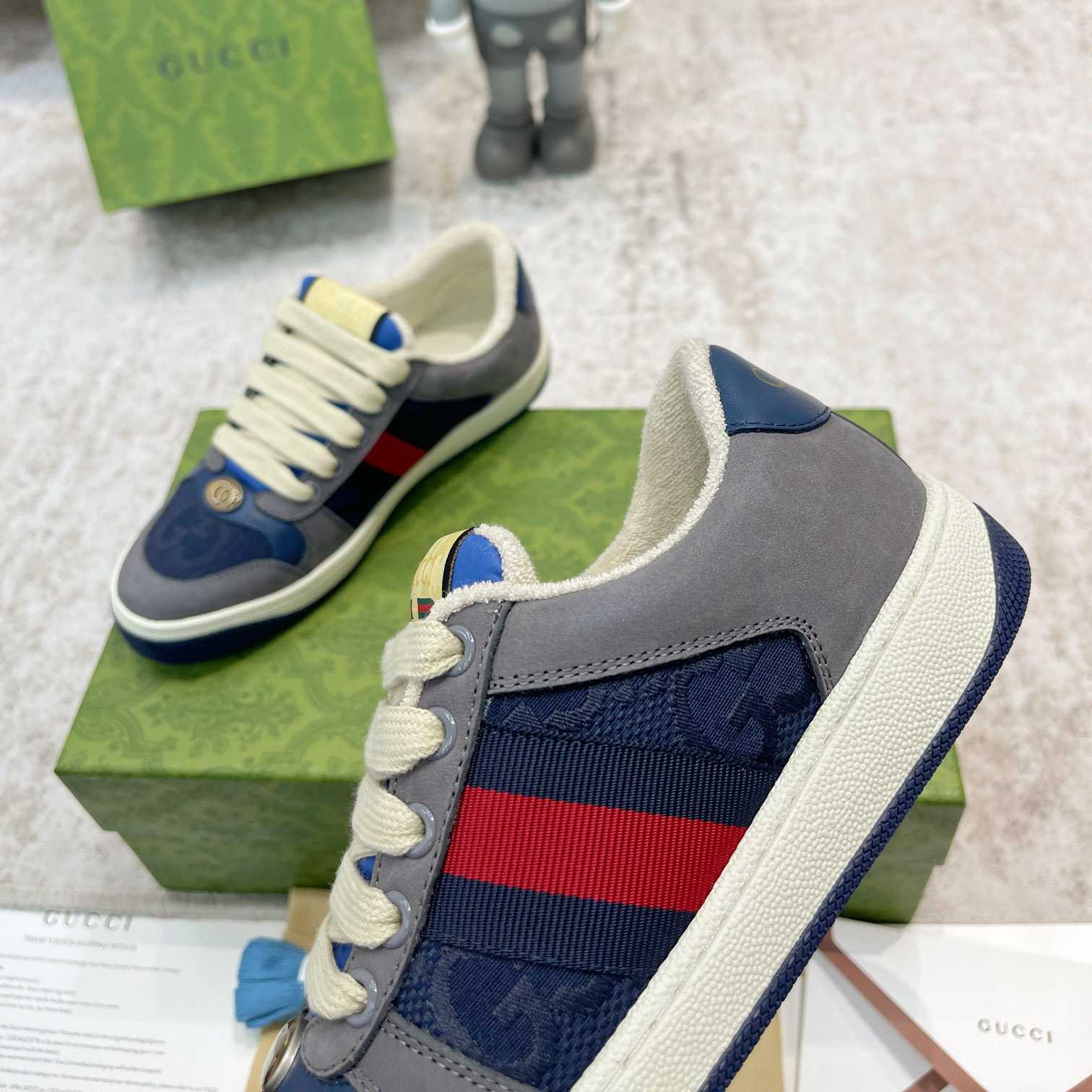 Gucci GG Screener Sneaker (upon uk size) - PerfectKickZ