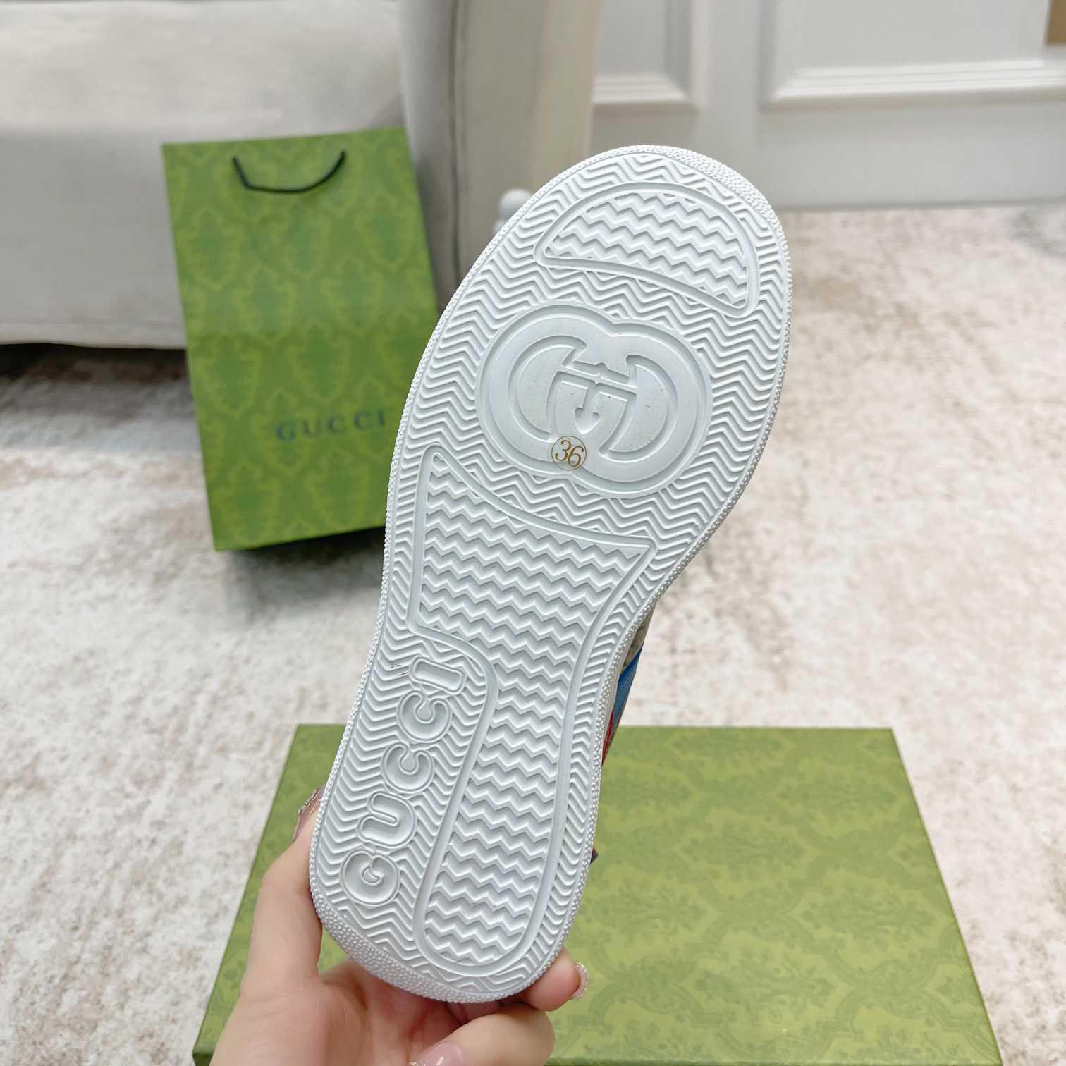 Gucci GG Screener Sneaker (upon uk size) - PerfectKickZ