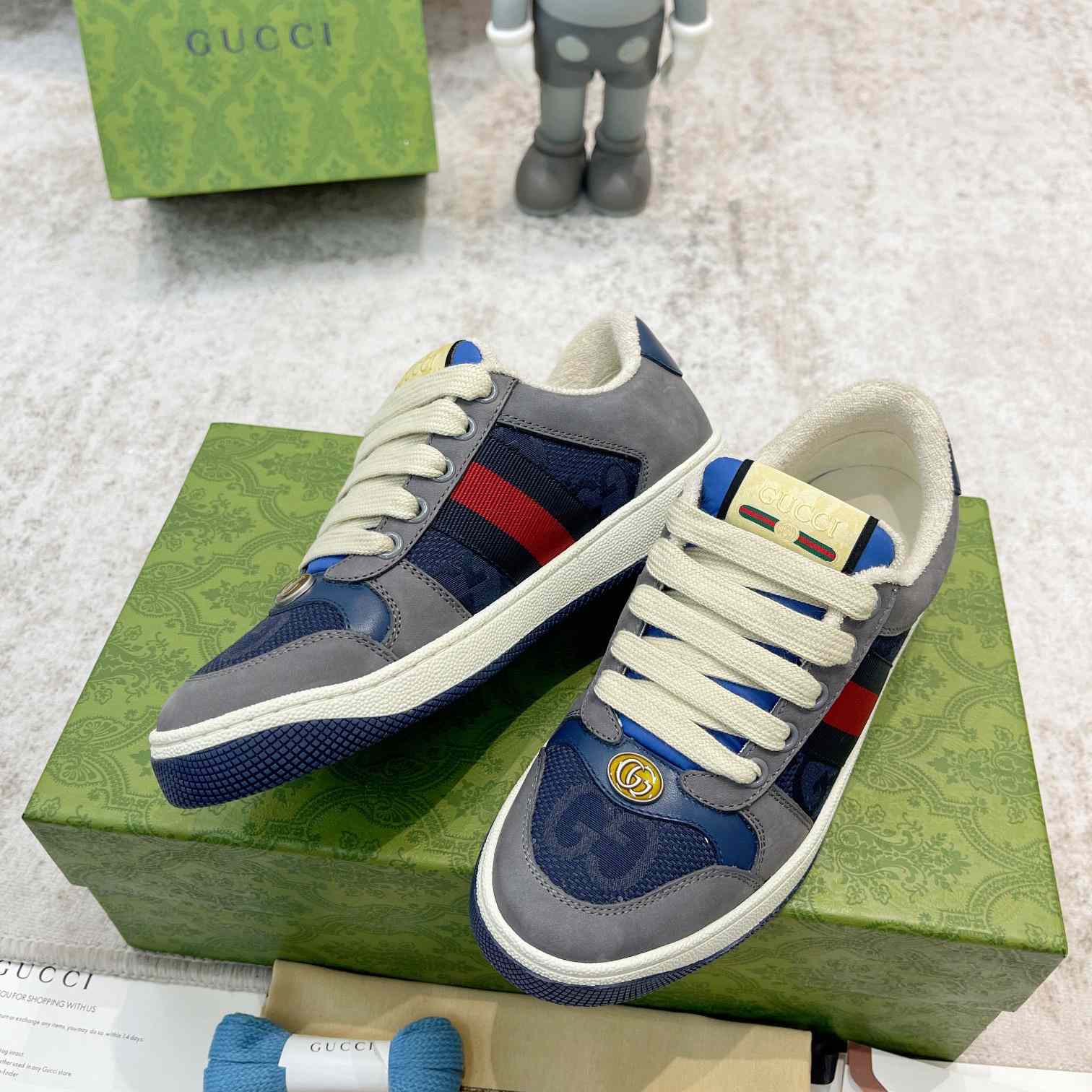 Gucci GG Screener Sneaker (upon uk size) - PerfectKickZ