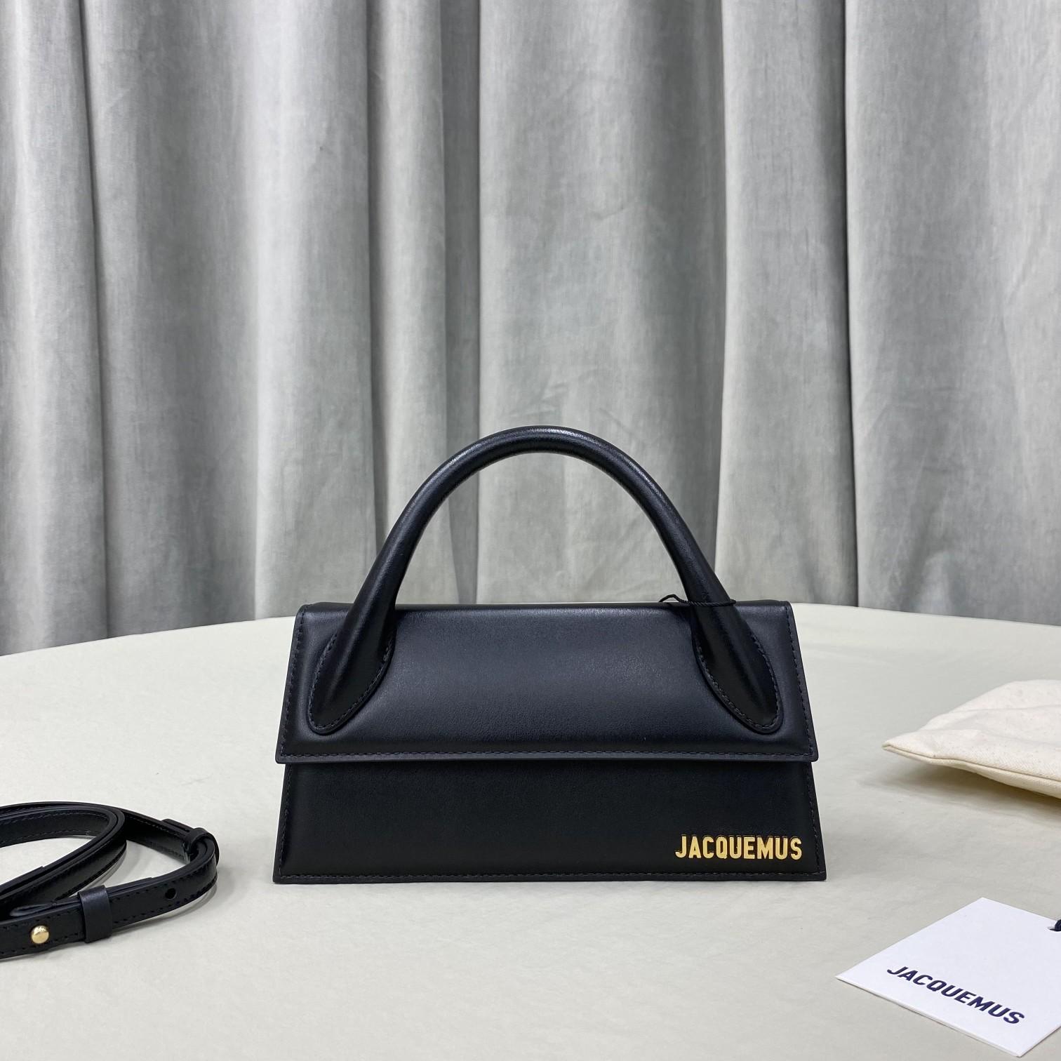 Jacquemus Le Chiquito Long Leather Handbag - PerfectKickZ
