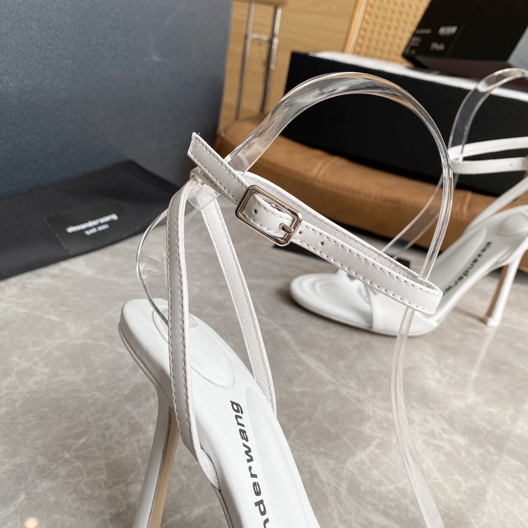 Alexander Wang Dahlia 105 Bow Sandal In Satin - PerfectKickZ