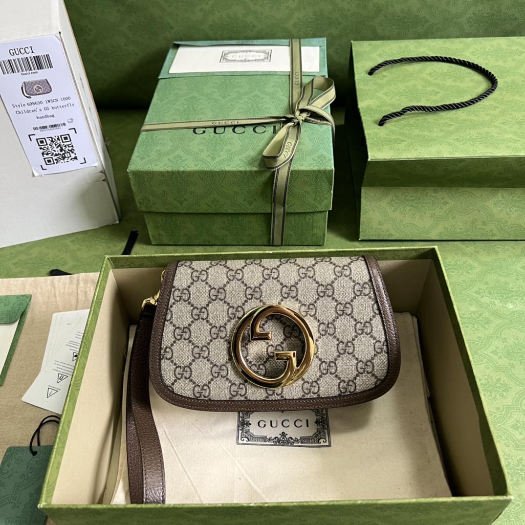 Gucci Blondie Mini Bag(22*13*5cm)   - PerfectKickZ