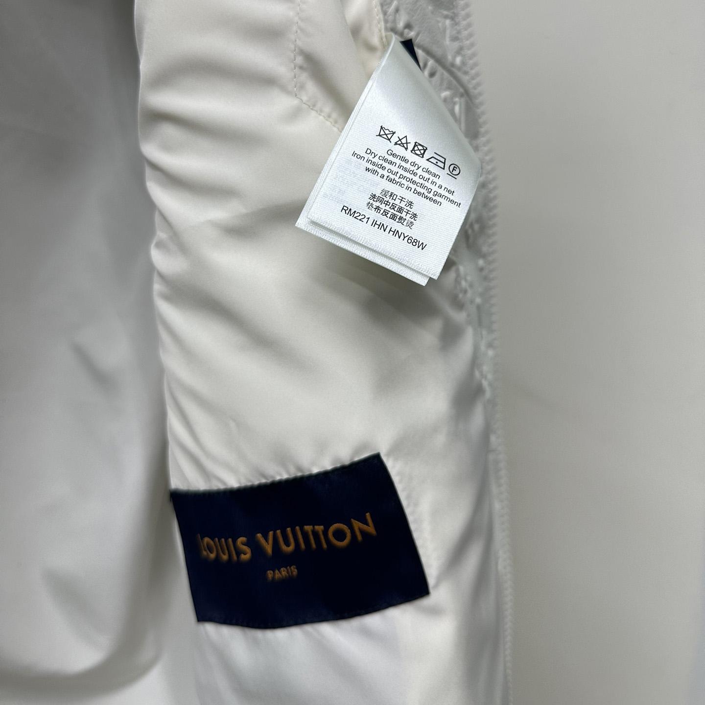 Louis Vuitton LVSE Debossed Monogram Mix Leather Blouson     1AAT5Q - PerfectKickZ