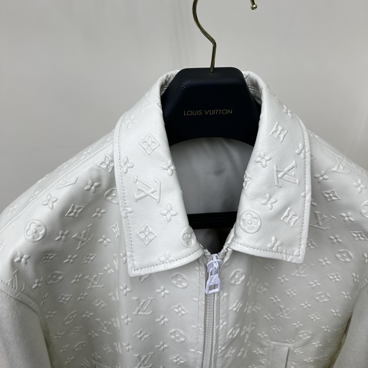 Louis Vuitton LVSE Debossed Monogram Mix Leather Blouson     1AAT5Q - PerfectKickZ