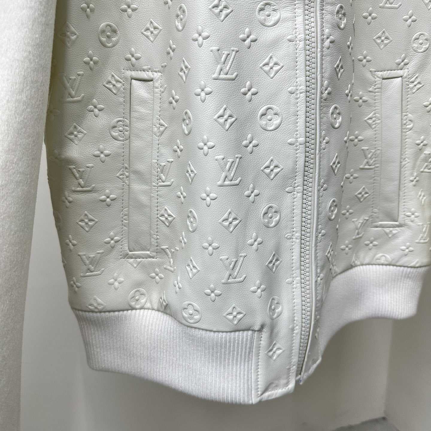 Louis Vuitton LVSE Debossed Monogram Mix Leather Blouson     1AAT5Q - PerfectKickZ