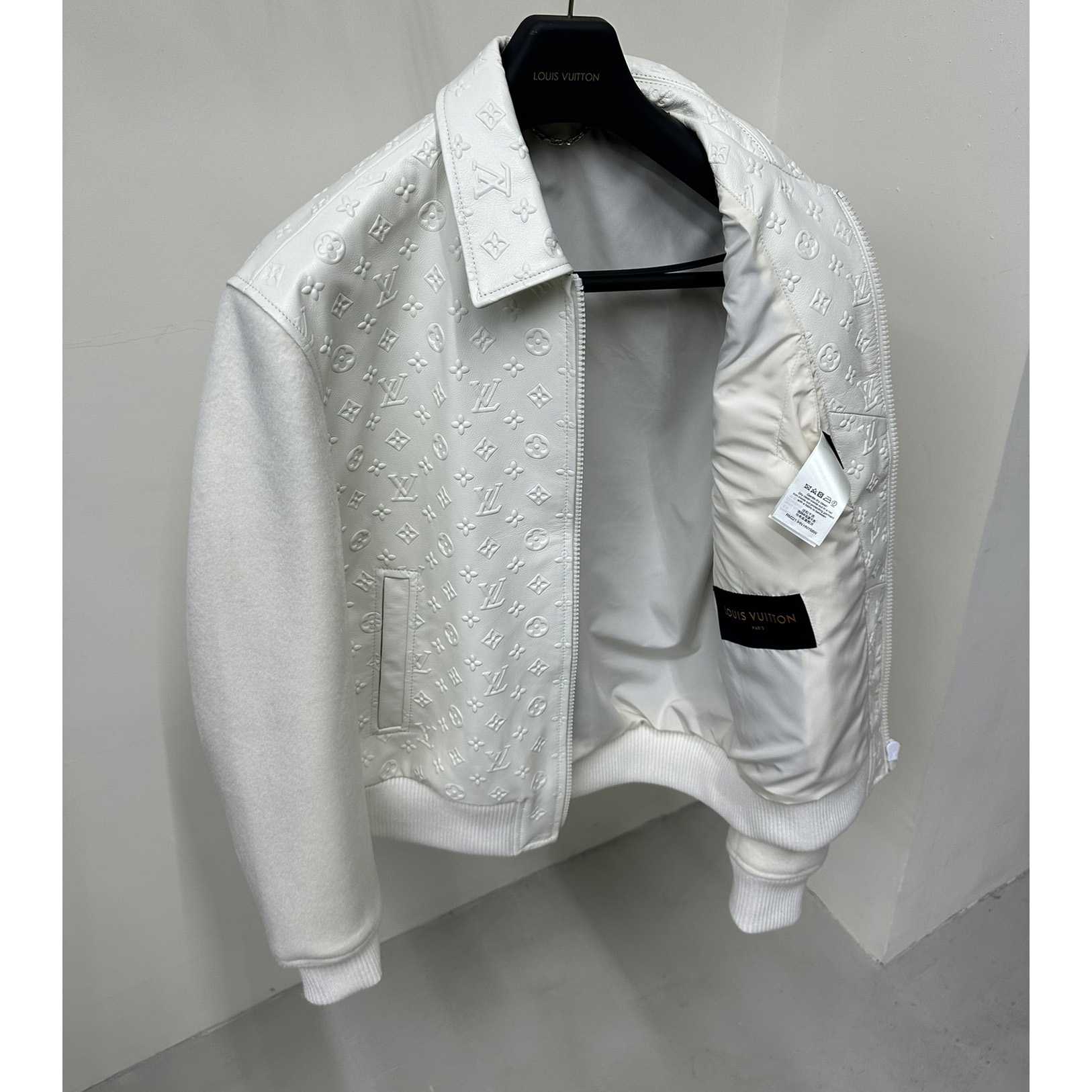 Louis Vuitton LVSE Debossed Monogram Mix Leather Blouson     1AAT5Q - PerfectKickZ