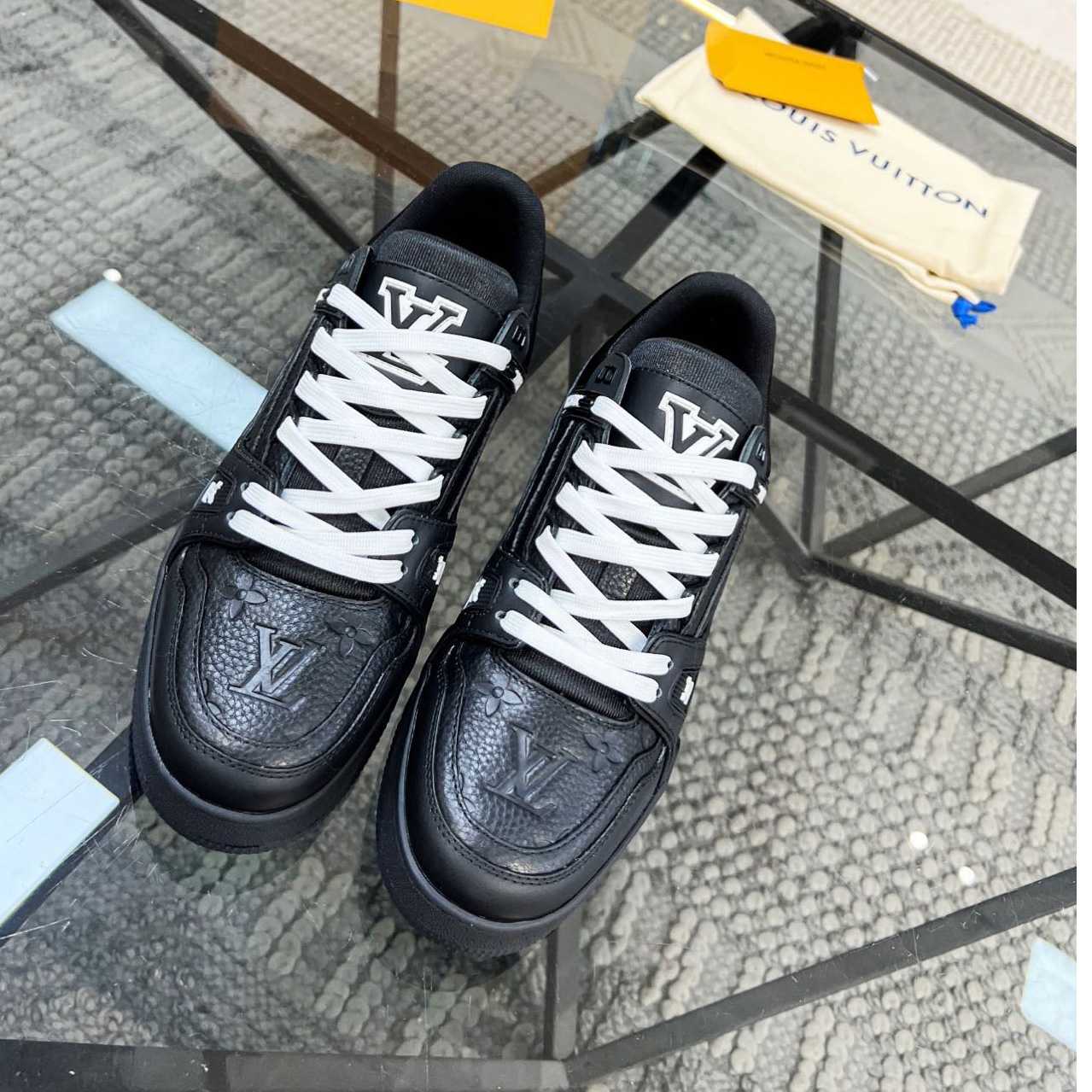 Louis Vuitton Trainer Sneaker (upon uk size)     - 