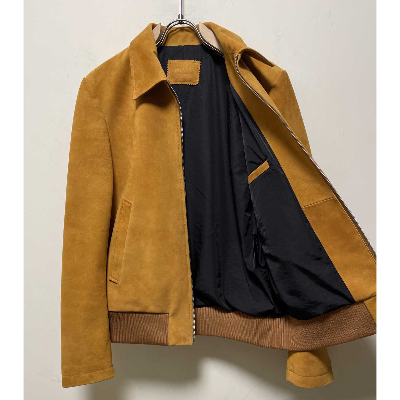 Prada Suede Bomber Jacket - PerfectKickZ