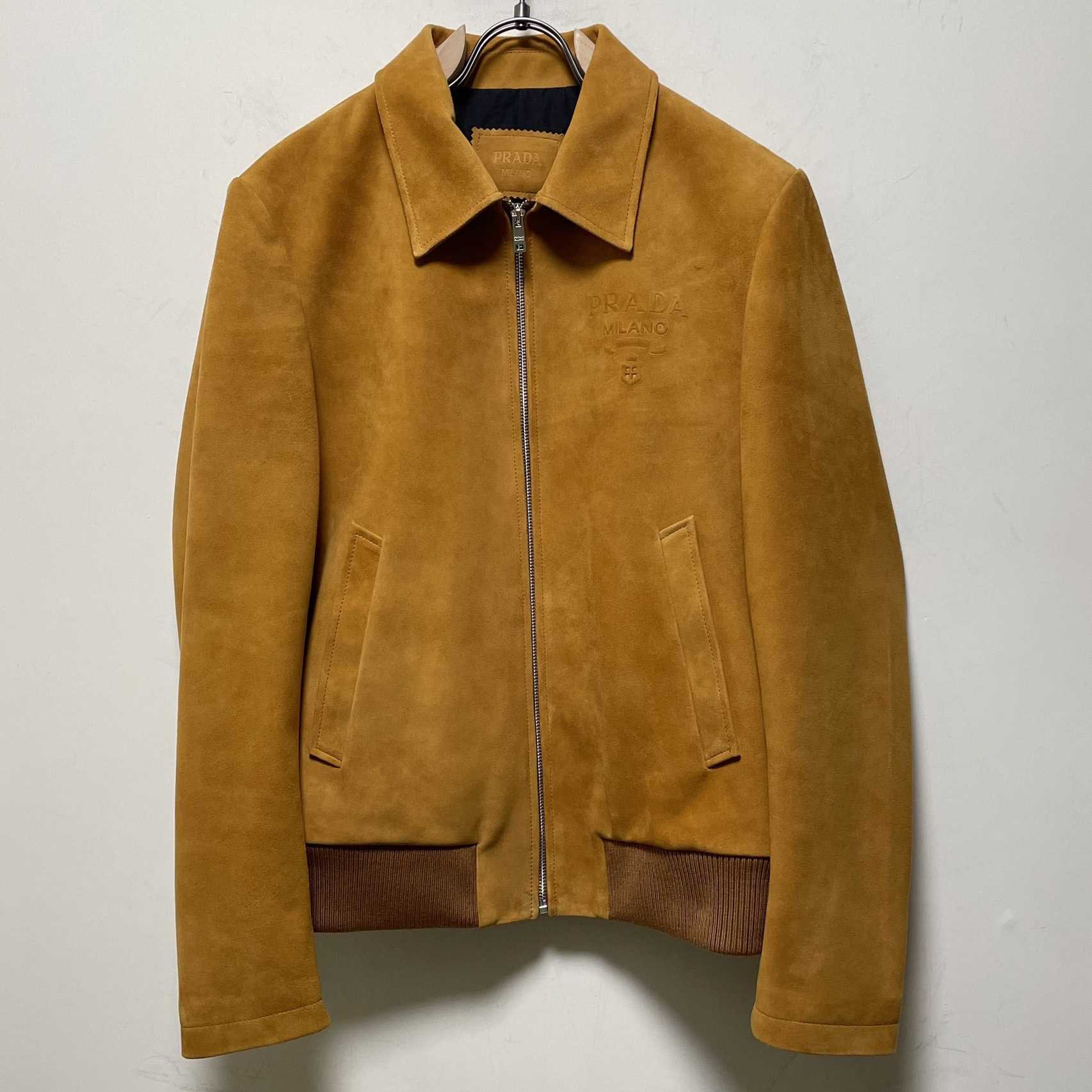 Prada Suede Bomber Jacket - PerfectKickZ