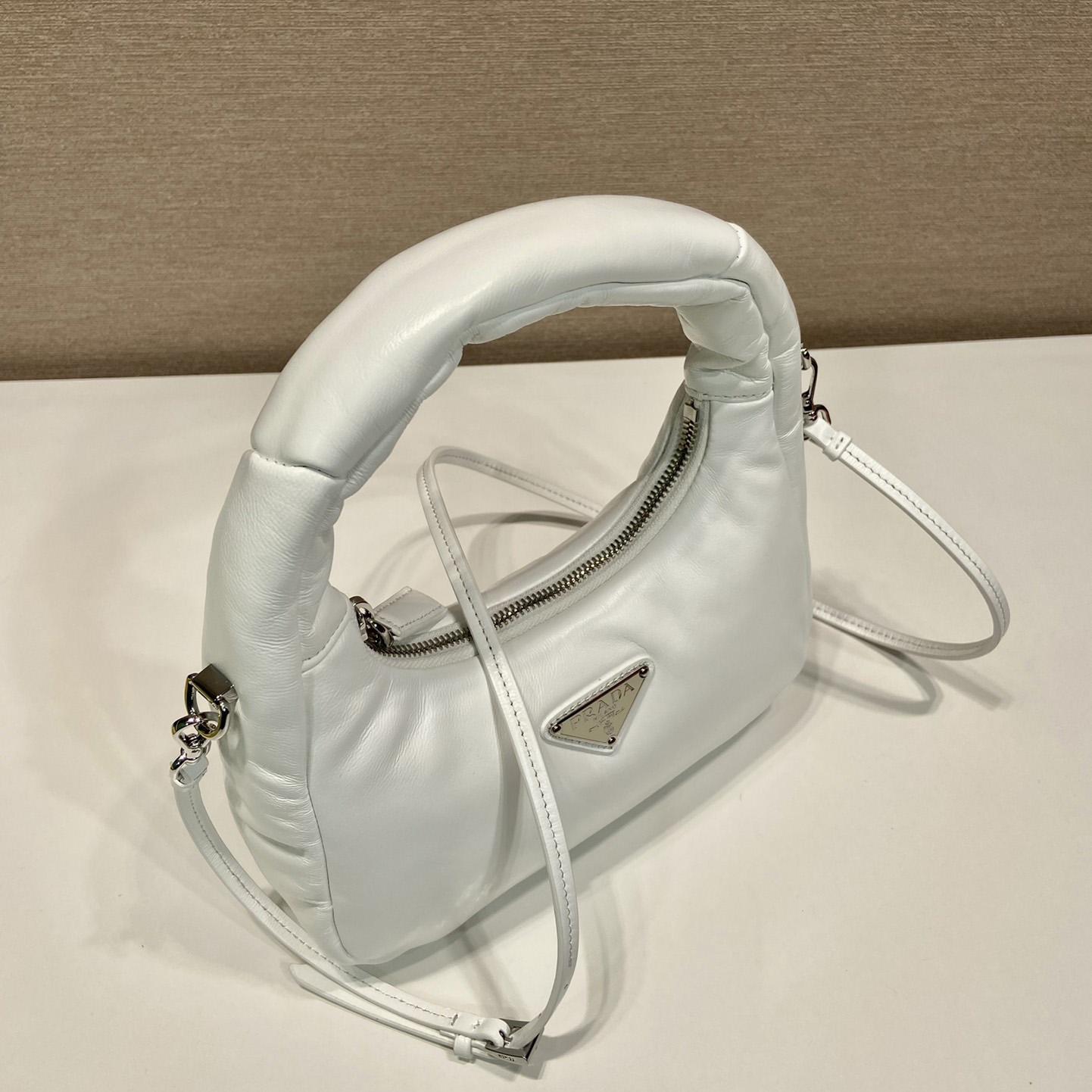 Prada Soft Padded Nappa Leather Mini-Bag - PerfectKickZ