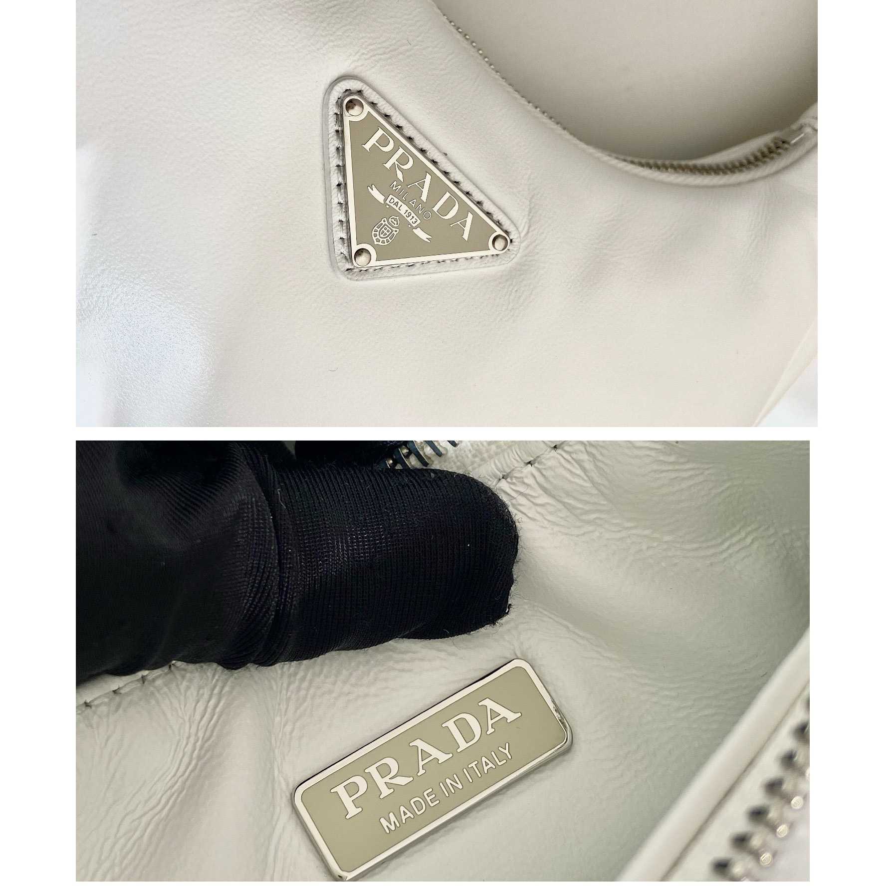 Prada Soft Padded Nappa Leather Mini-Bag - PerfectKickZ