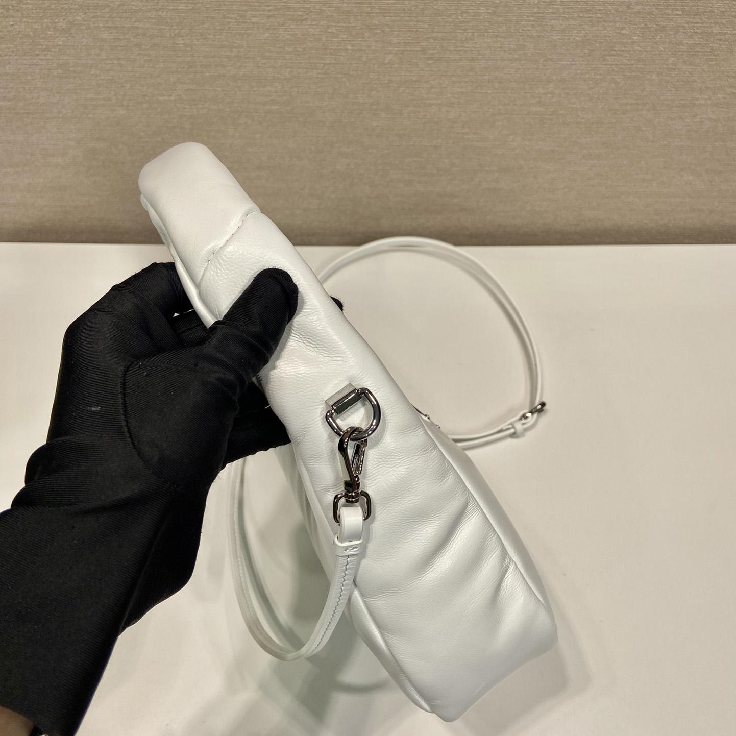 Prada Soft Padded Nappa Leather Mini-Bag - PerfectKickZ
