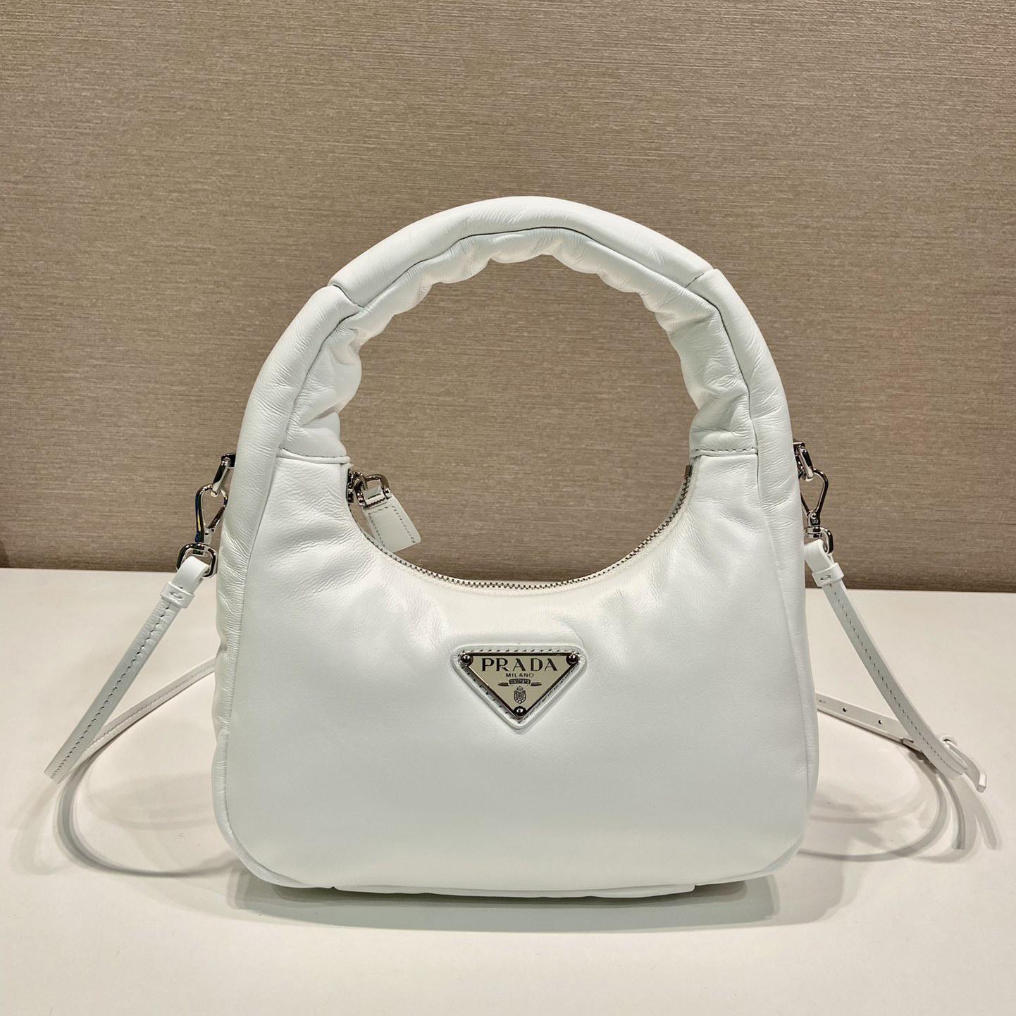 Prada Soft Padded Nappa Leather Mini-Bag - PerfectKickZ