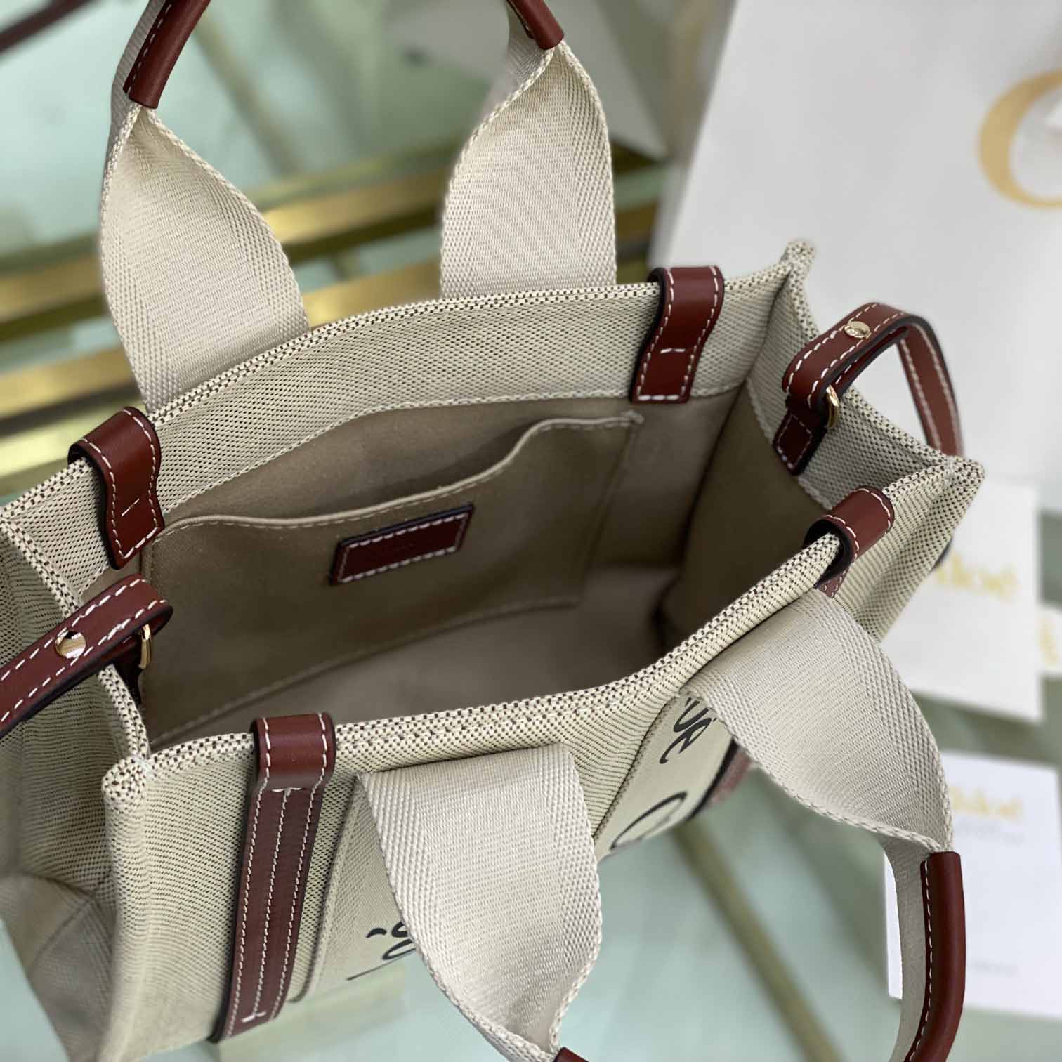 Chloe Small Woody Tote Bag - PerfectKickZ