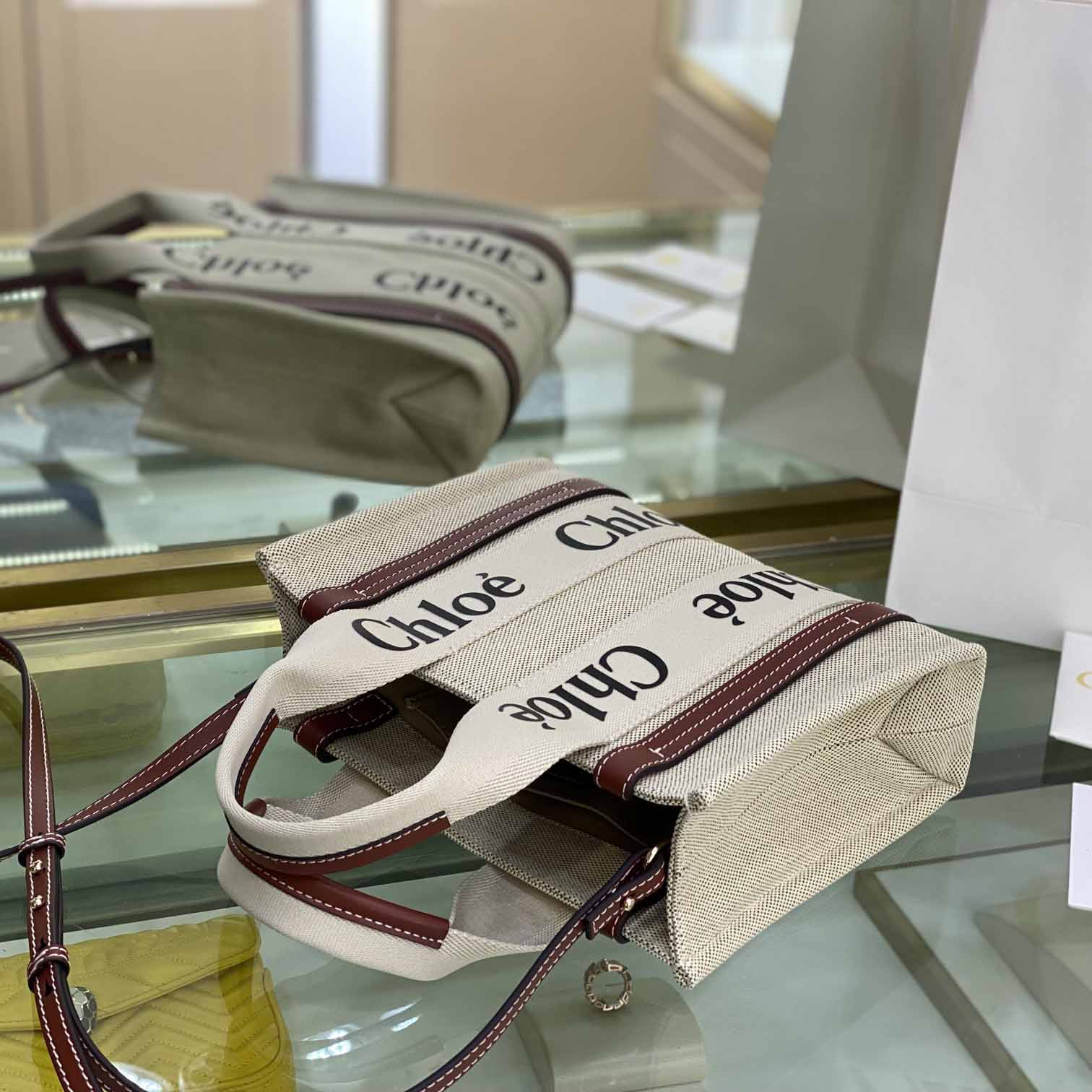 Chloe Small Woody Tote Bag - PerfectKickZ