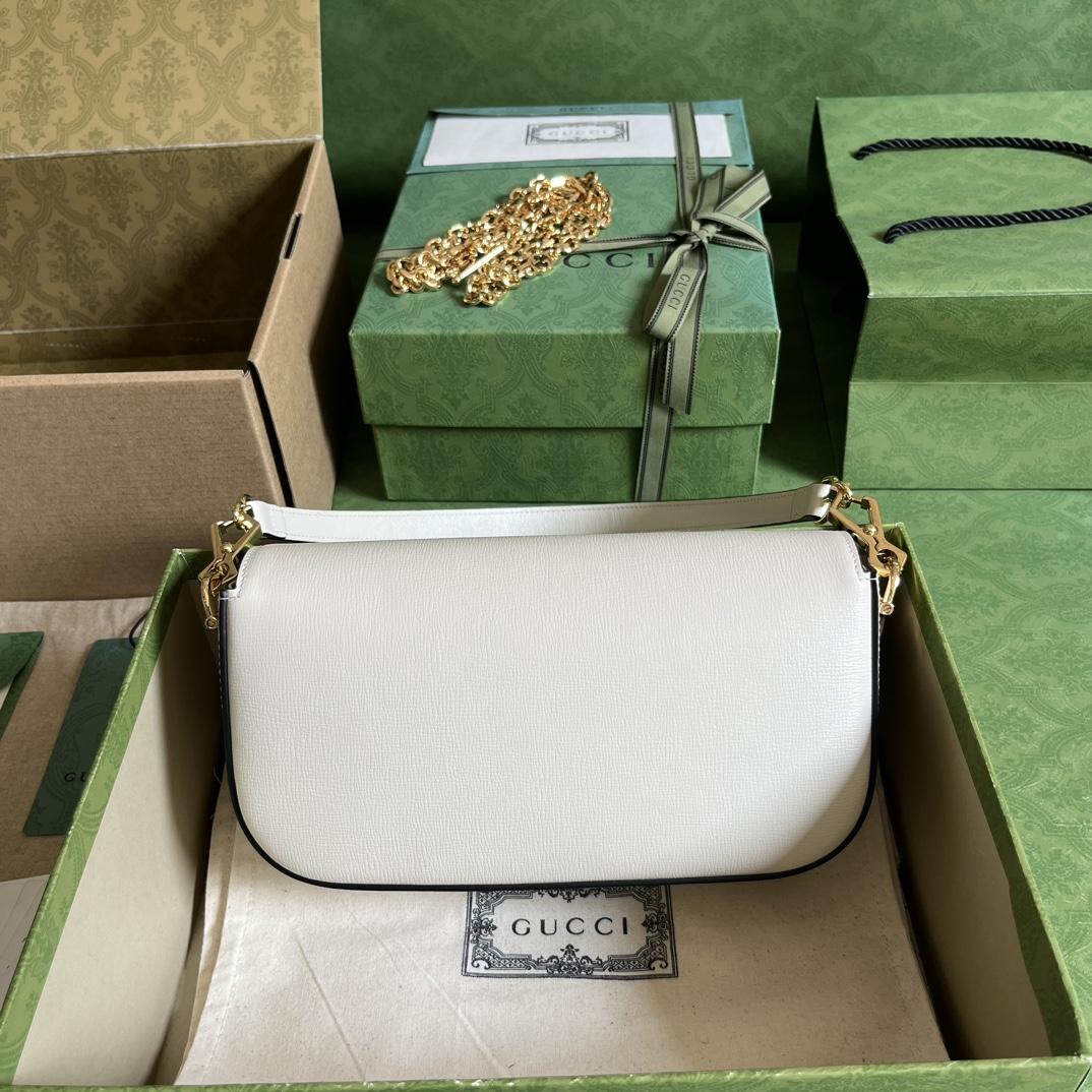 Gucci Horsebit 1955 Small Shoulder Bag(24-13-5cm)   - 