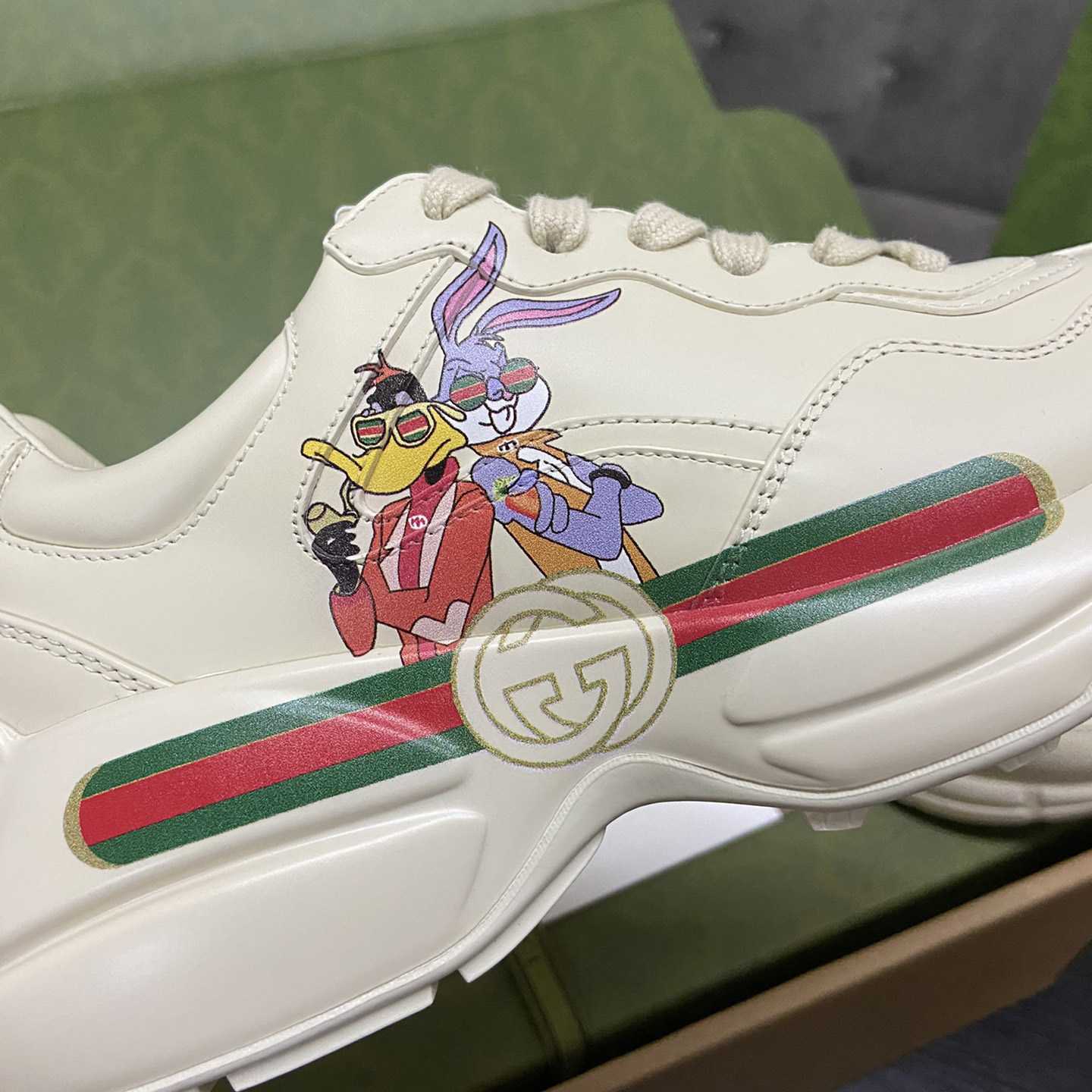 Gucci Rhyton Sneaker With Animal Print(upon uk size) - PerfectKickZ