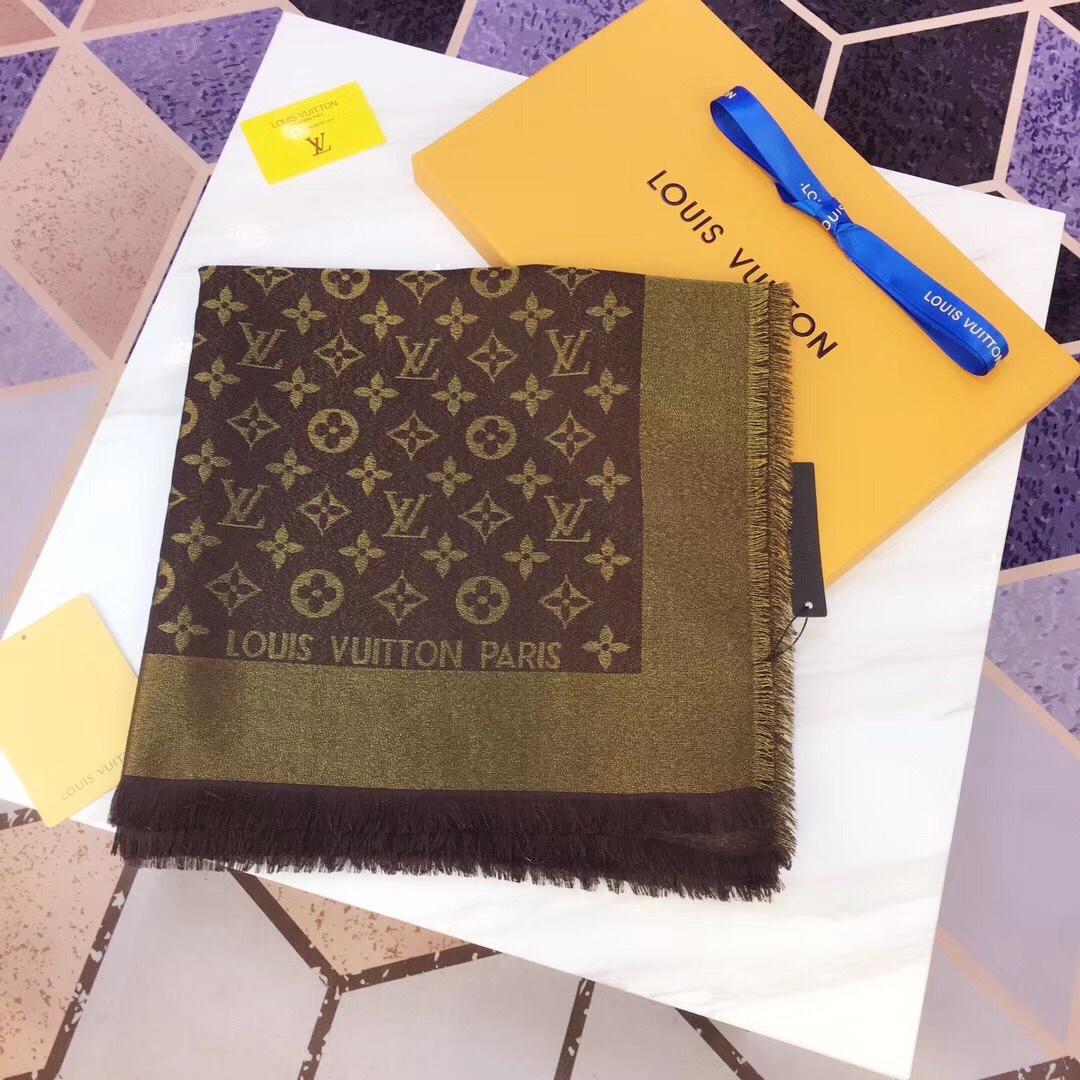 Louis Vuitton Monogram Denim Shawl - PerfectKickZ
