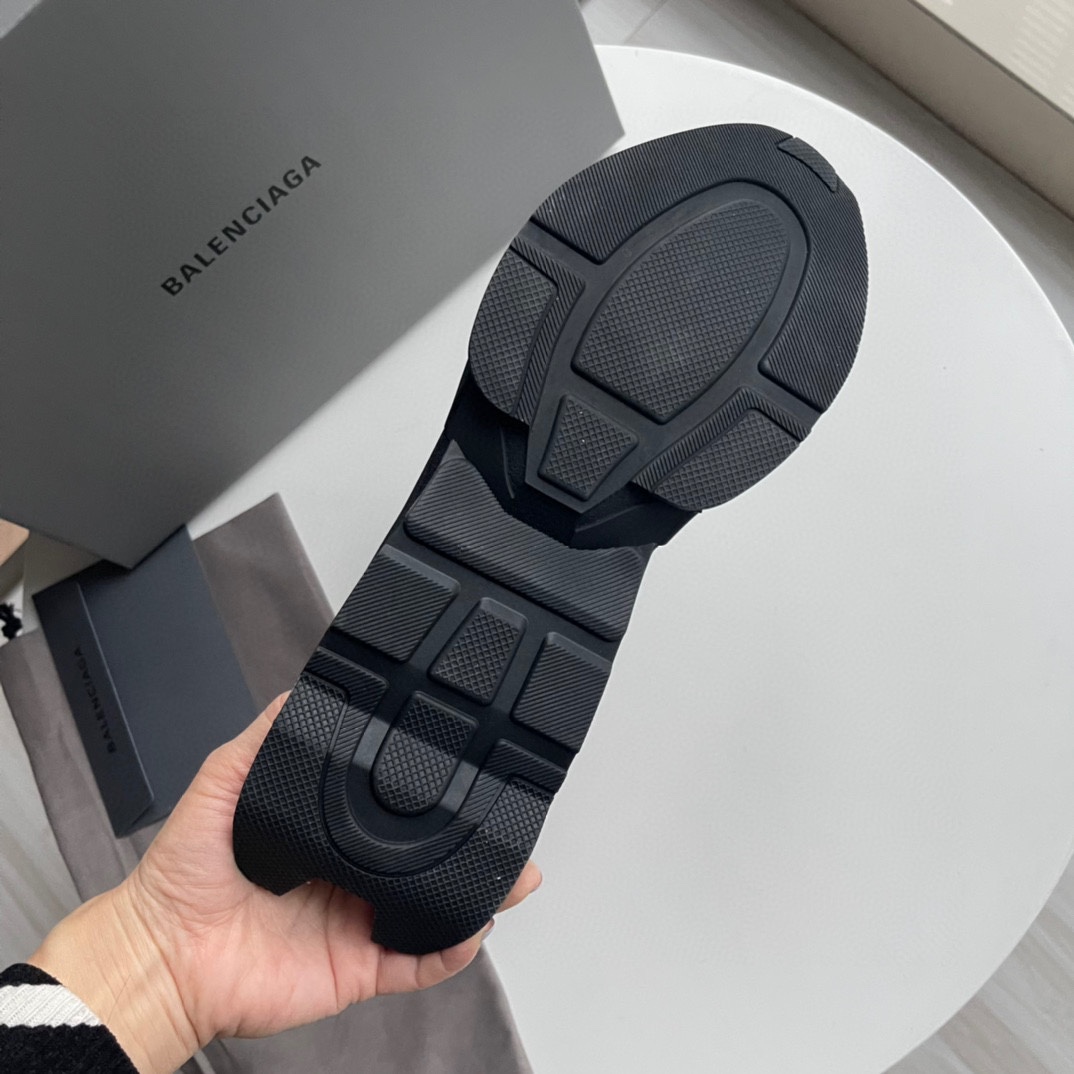 Balenciaga Speed Sneaker In Black - PerfectKickZ