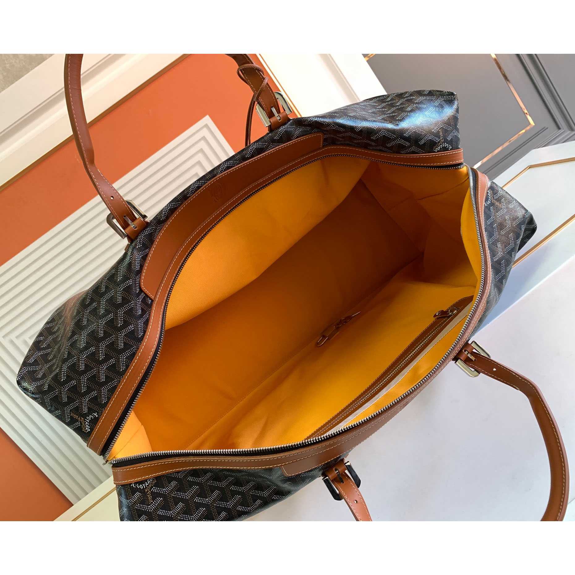 Goyard Travel 55 Bag - PerfectKickZ